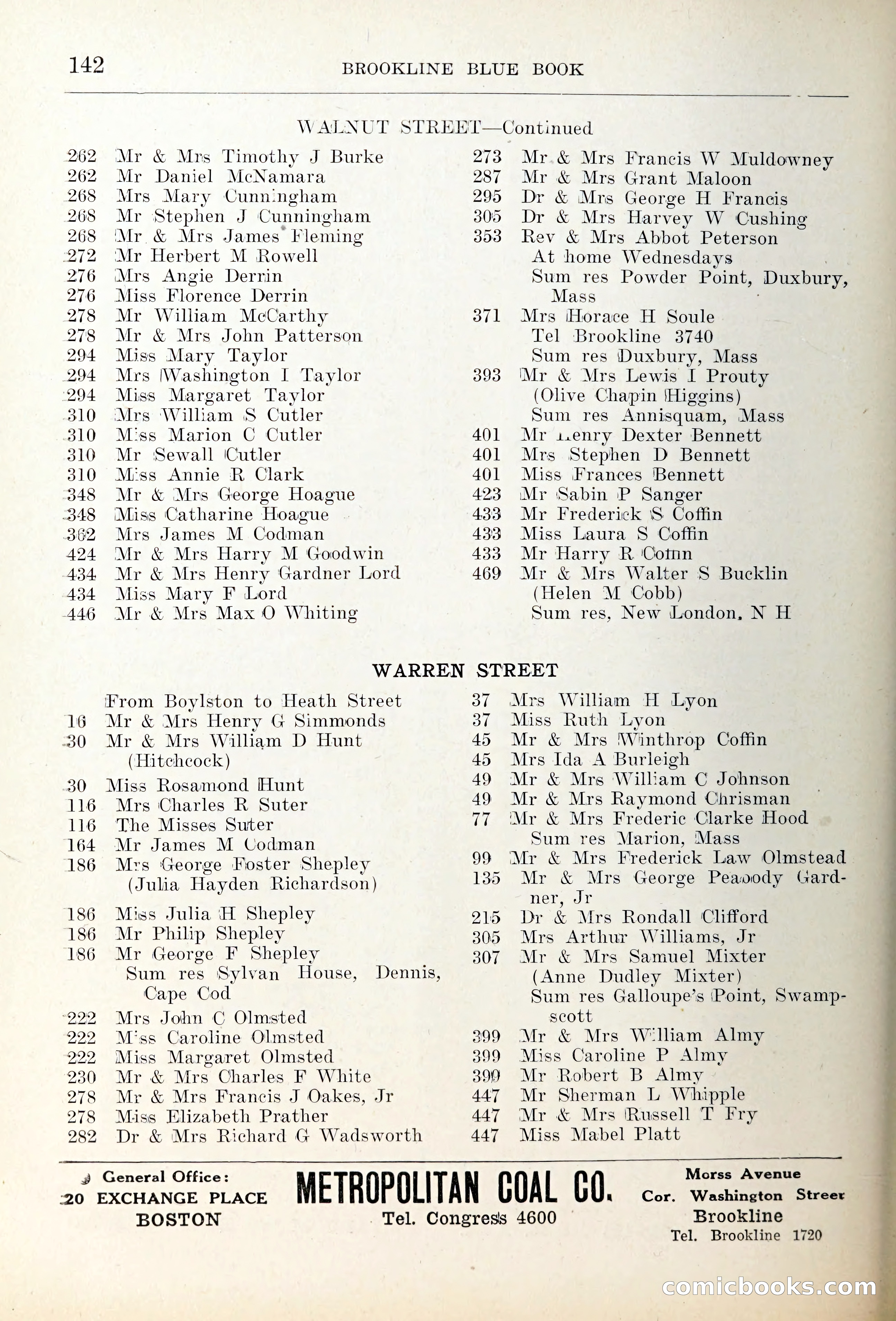 Blue Book of Brookline — page 177 of 354