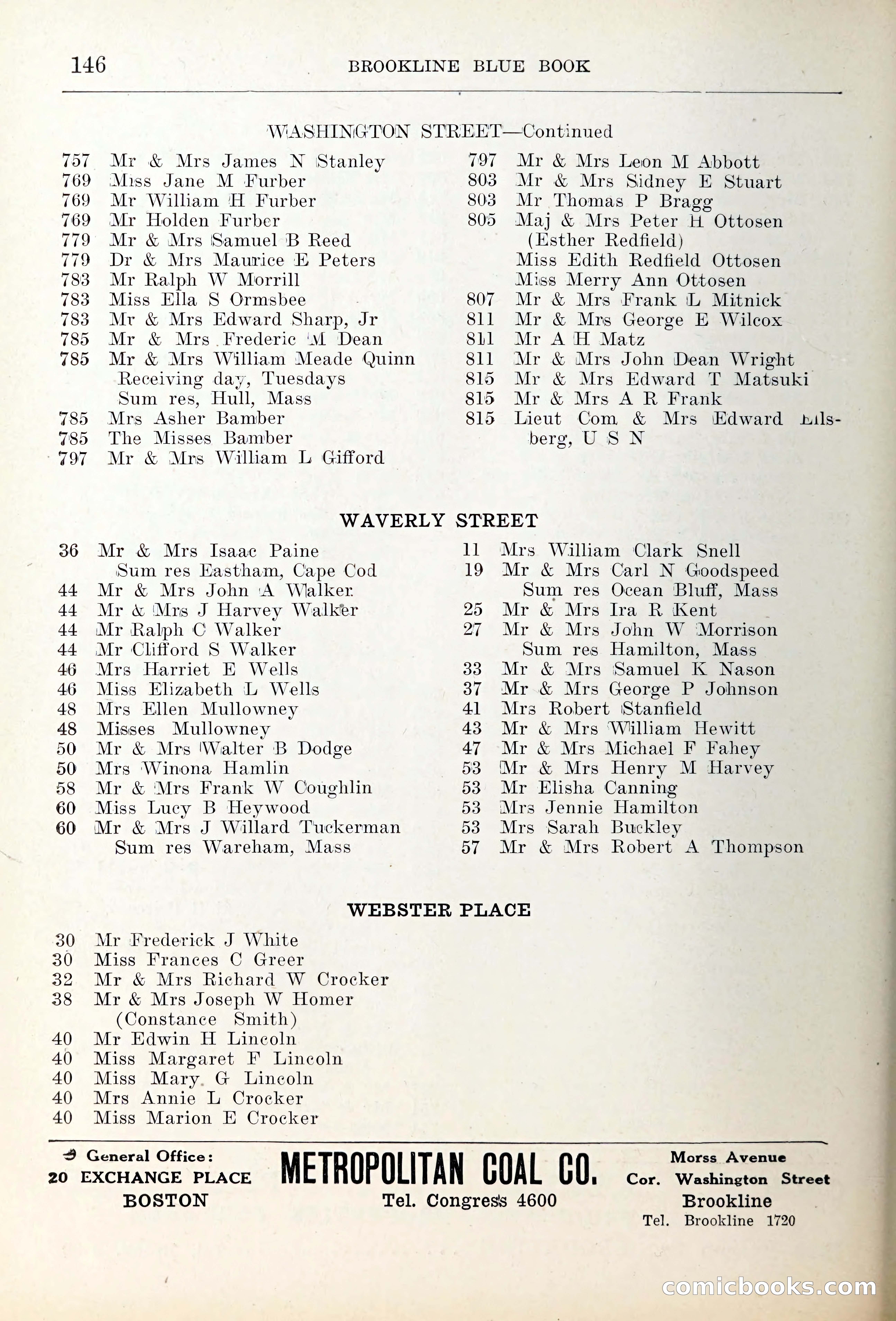 Blue Book of Brookline — page 181 of 354