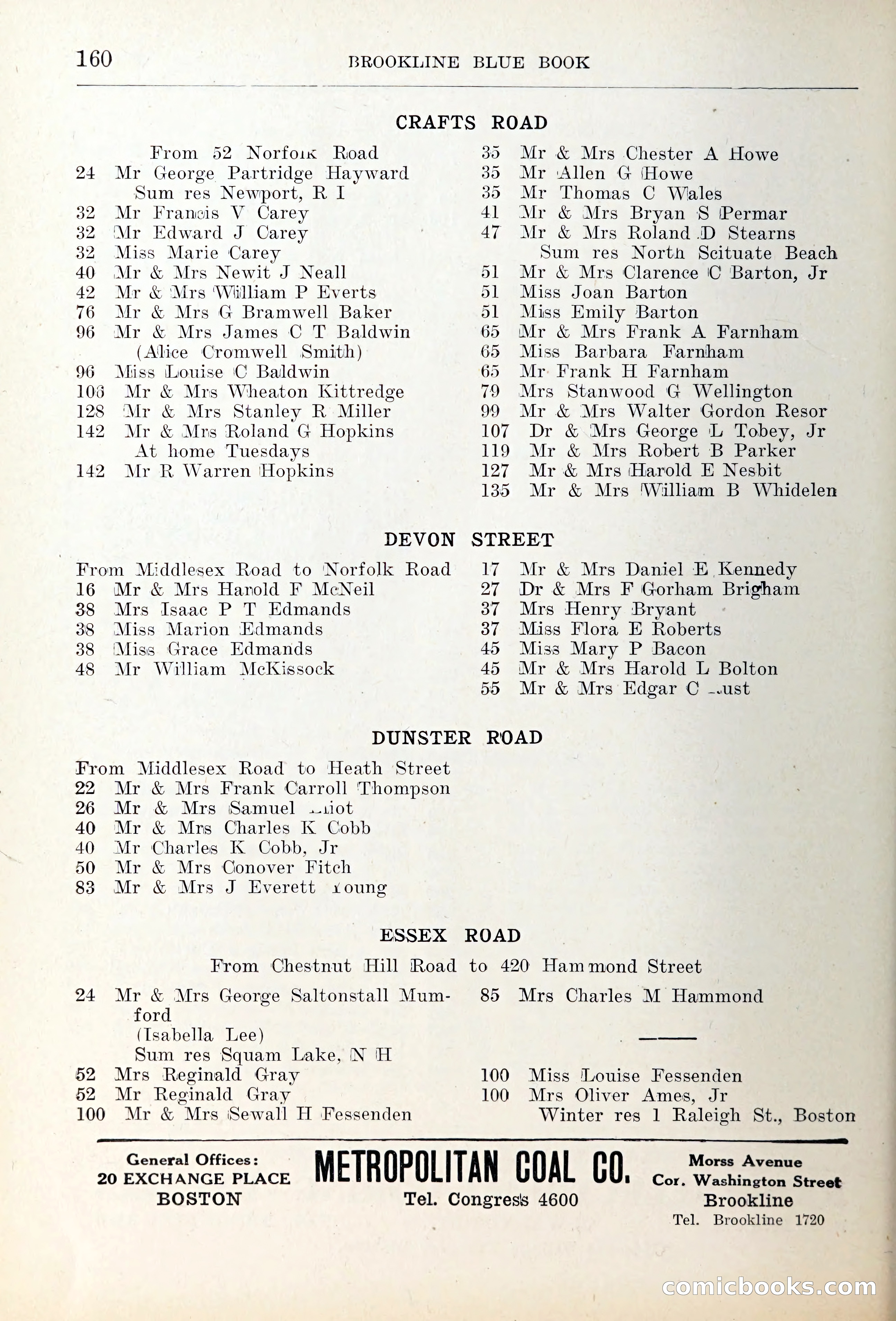 Blue Book of Brookline — page 195 of 354