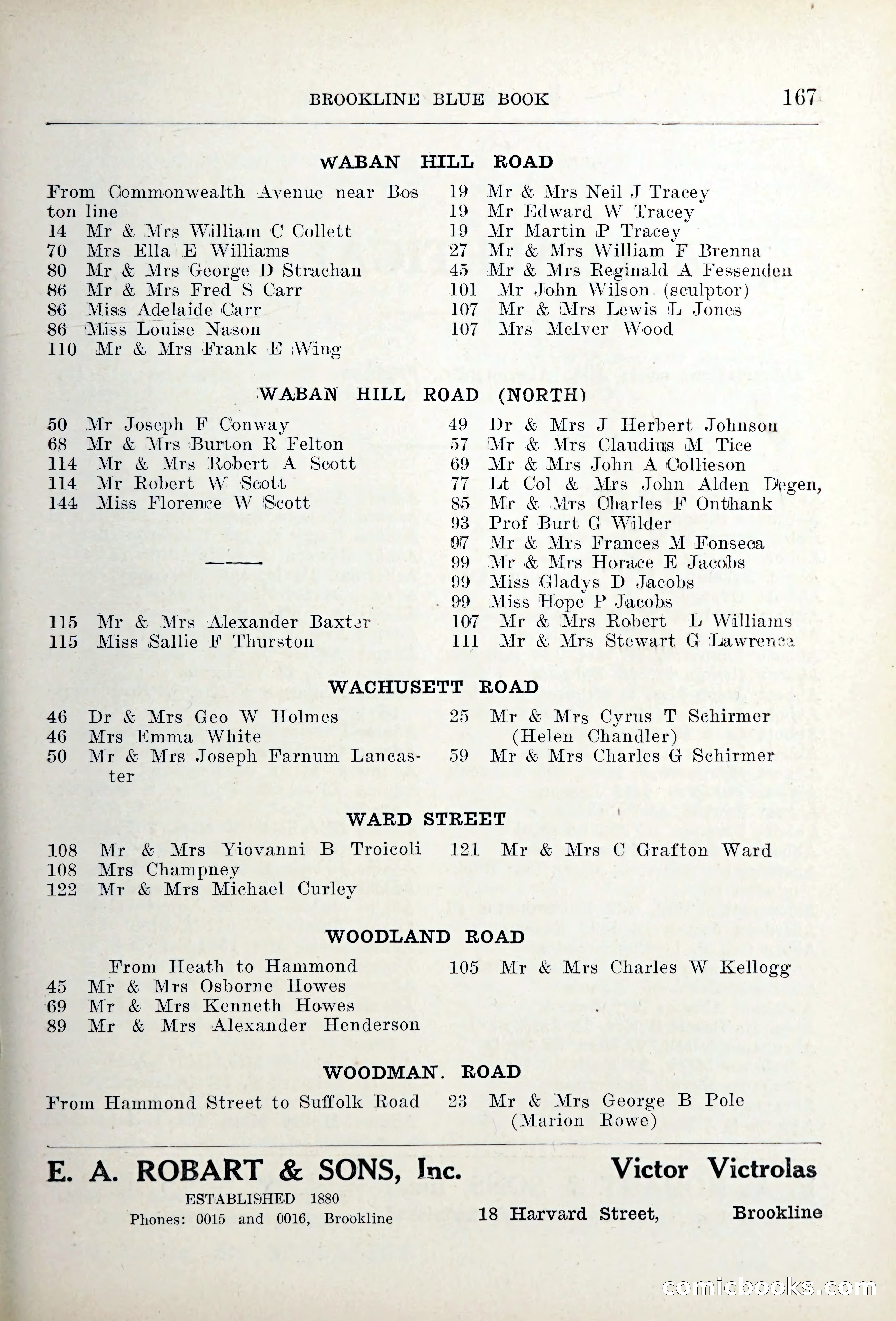 Blue Book of Brookline — page 202 of 354