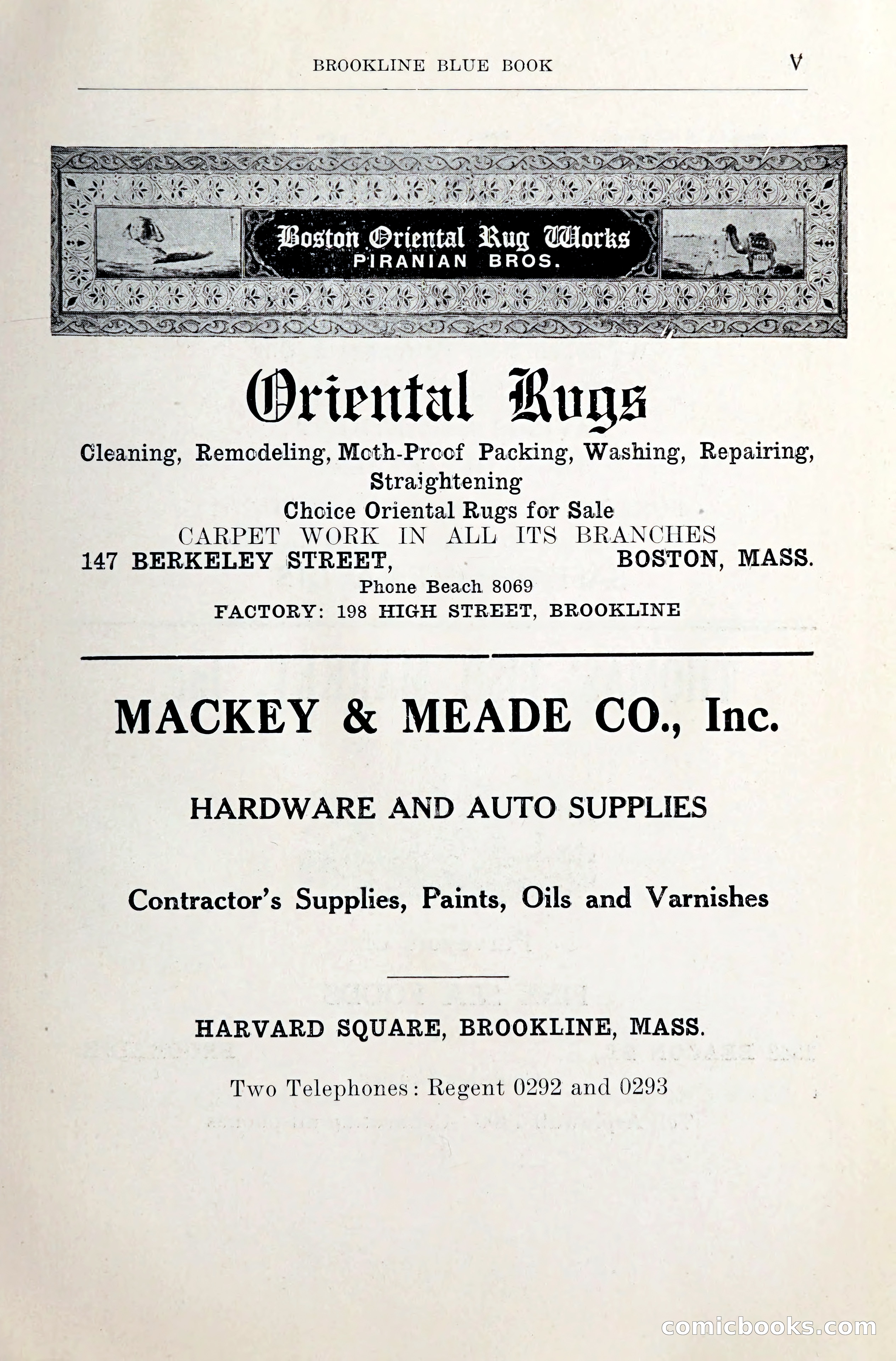 Blue Book of Brookline and Longwood — page 6 of 349