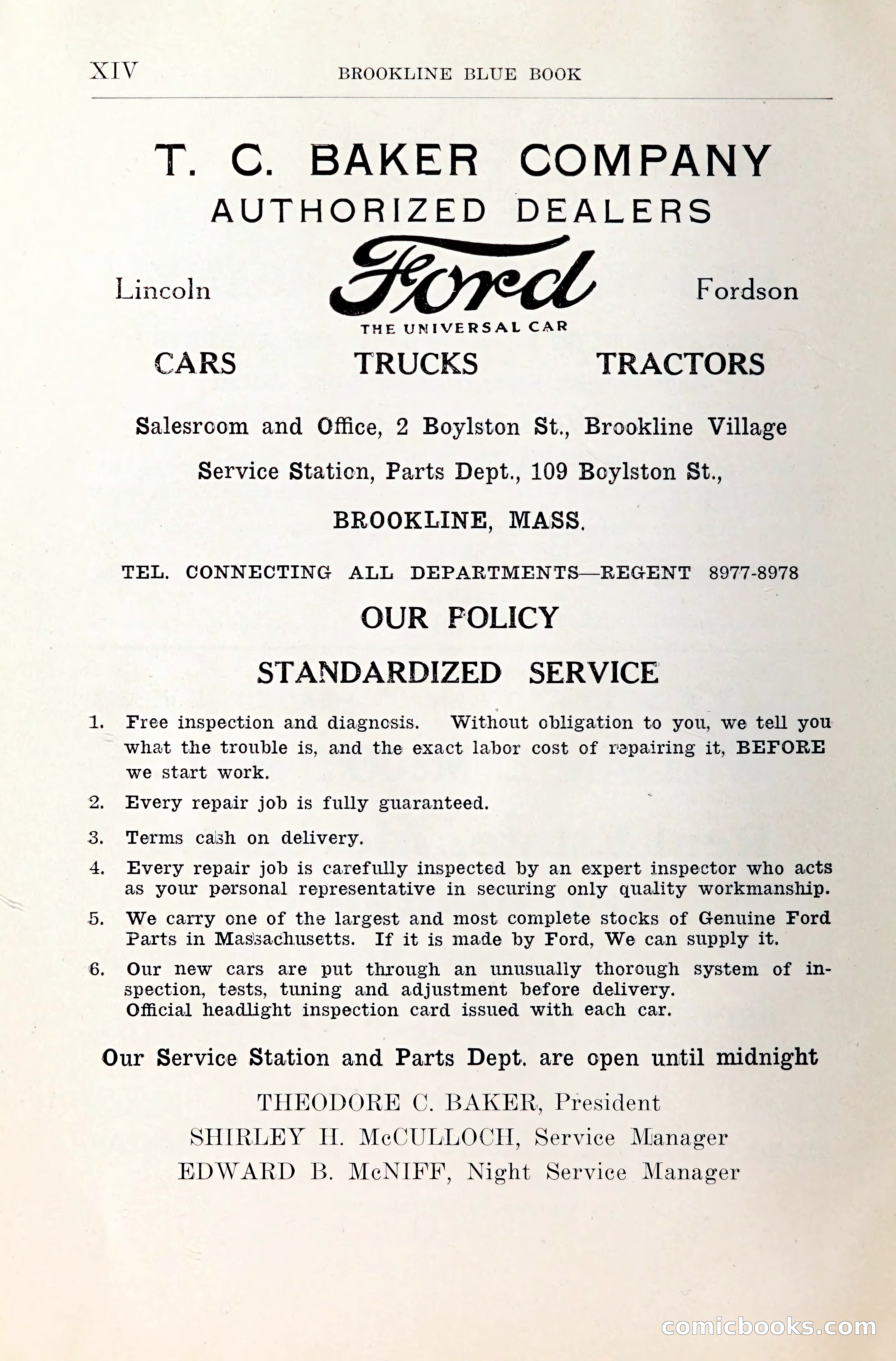 Blue Book of Brookline and Longwood — page 15 of 349