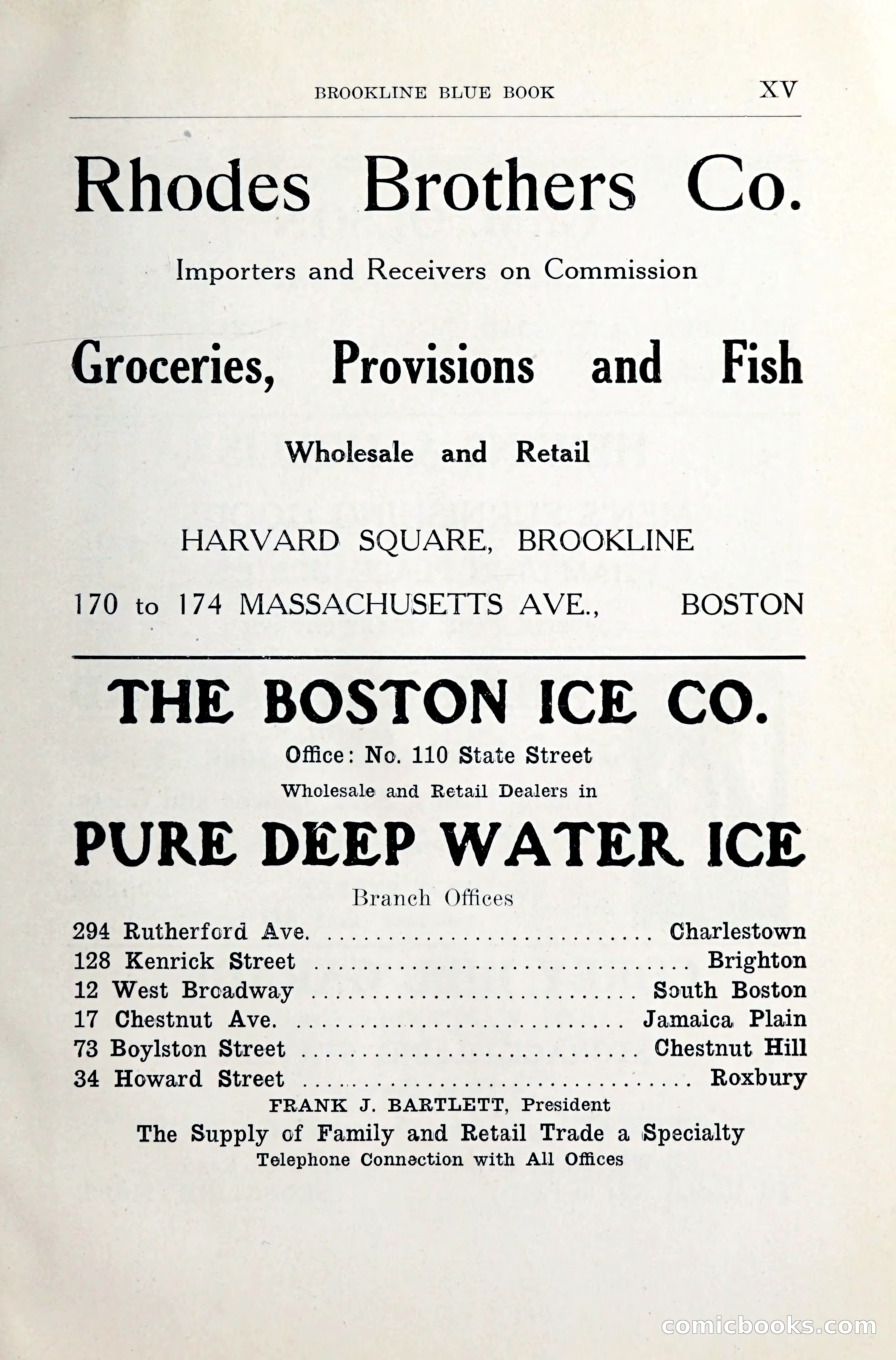 Blue Book of Brookline and Longwood — page 16 of 349