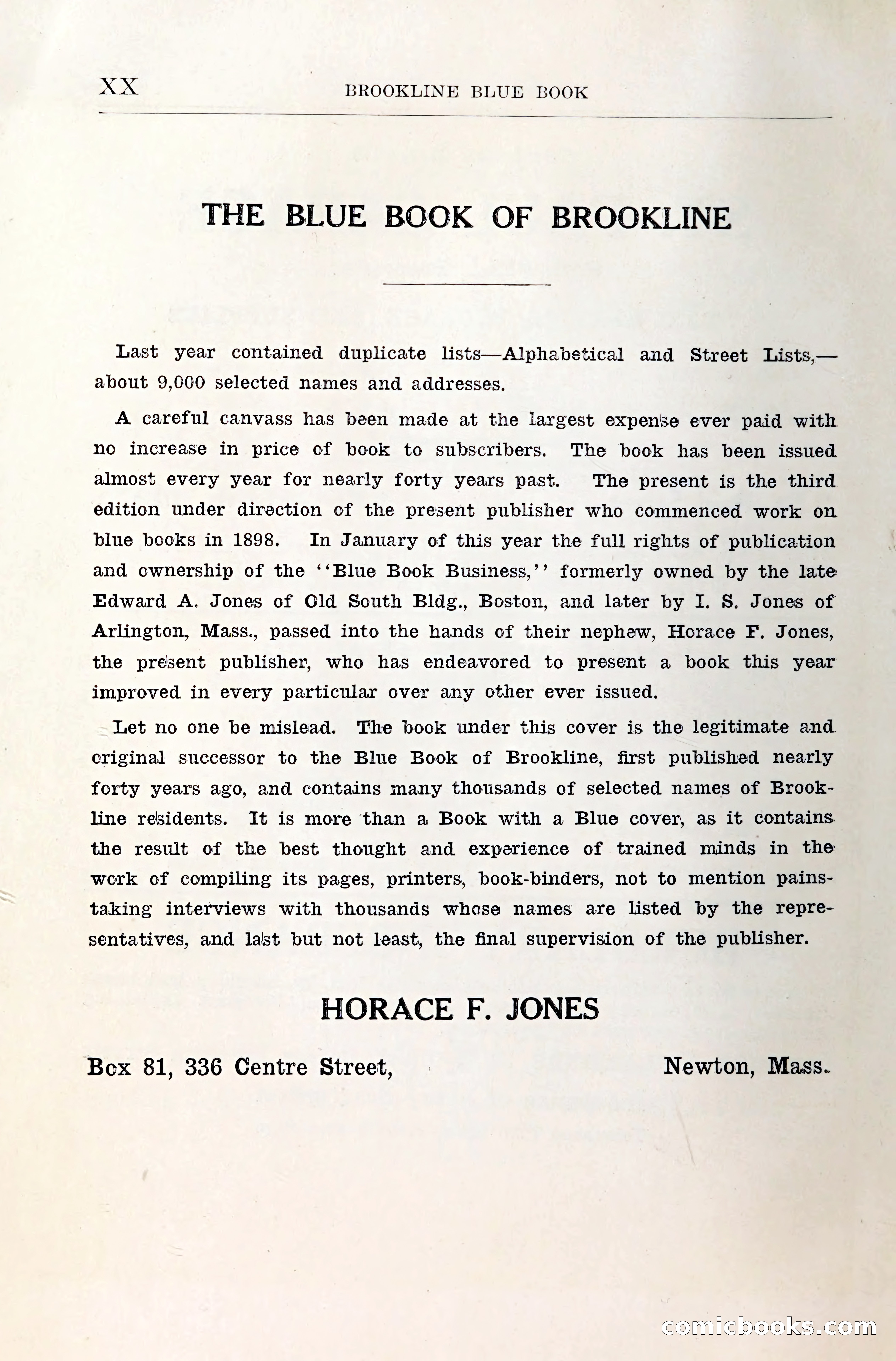 Blue Book of Brookline and Longwood — page 21 of 349