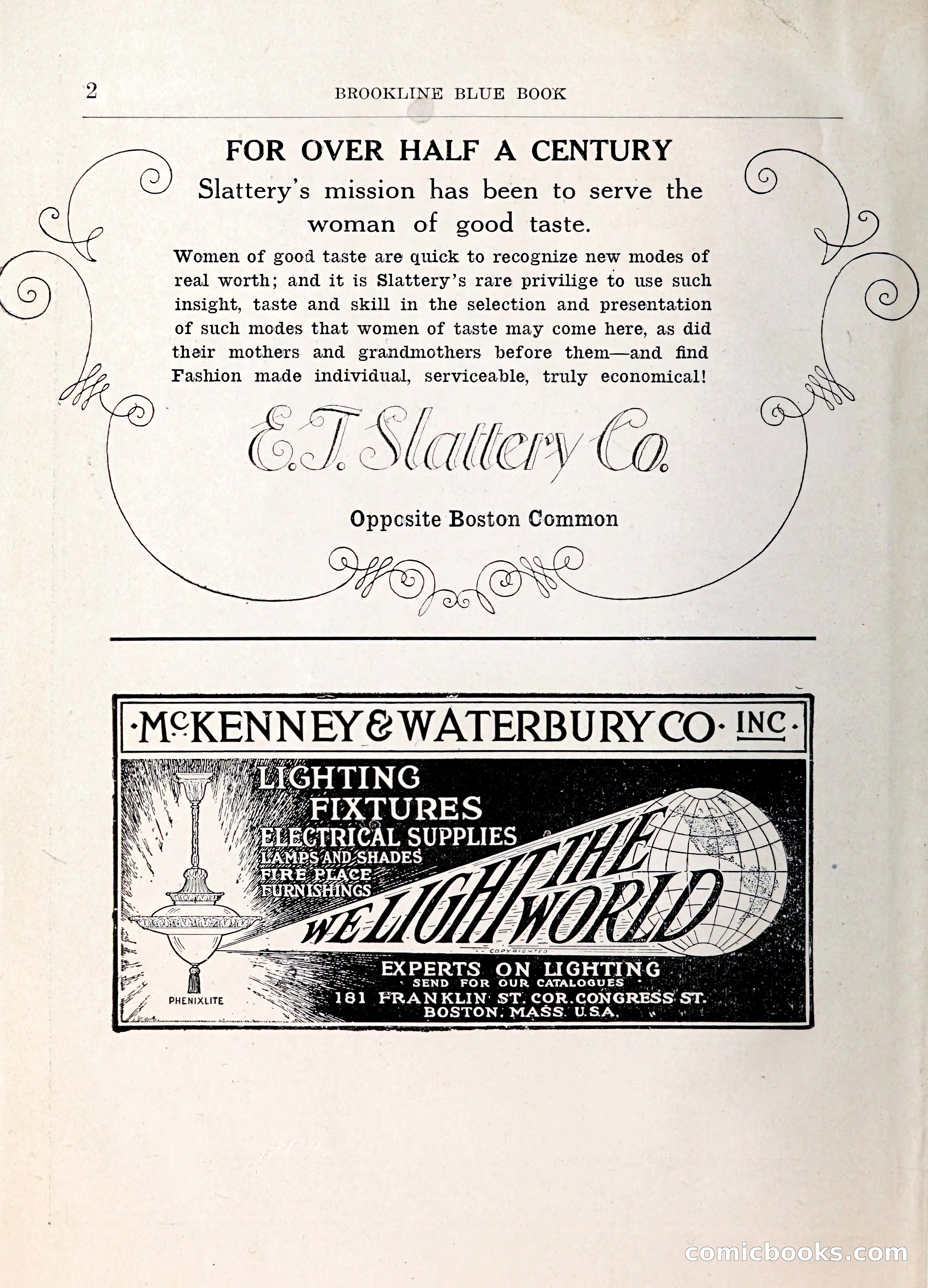 Blue Book of Brookline and Longwood — page 25 of 349