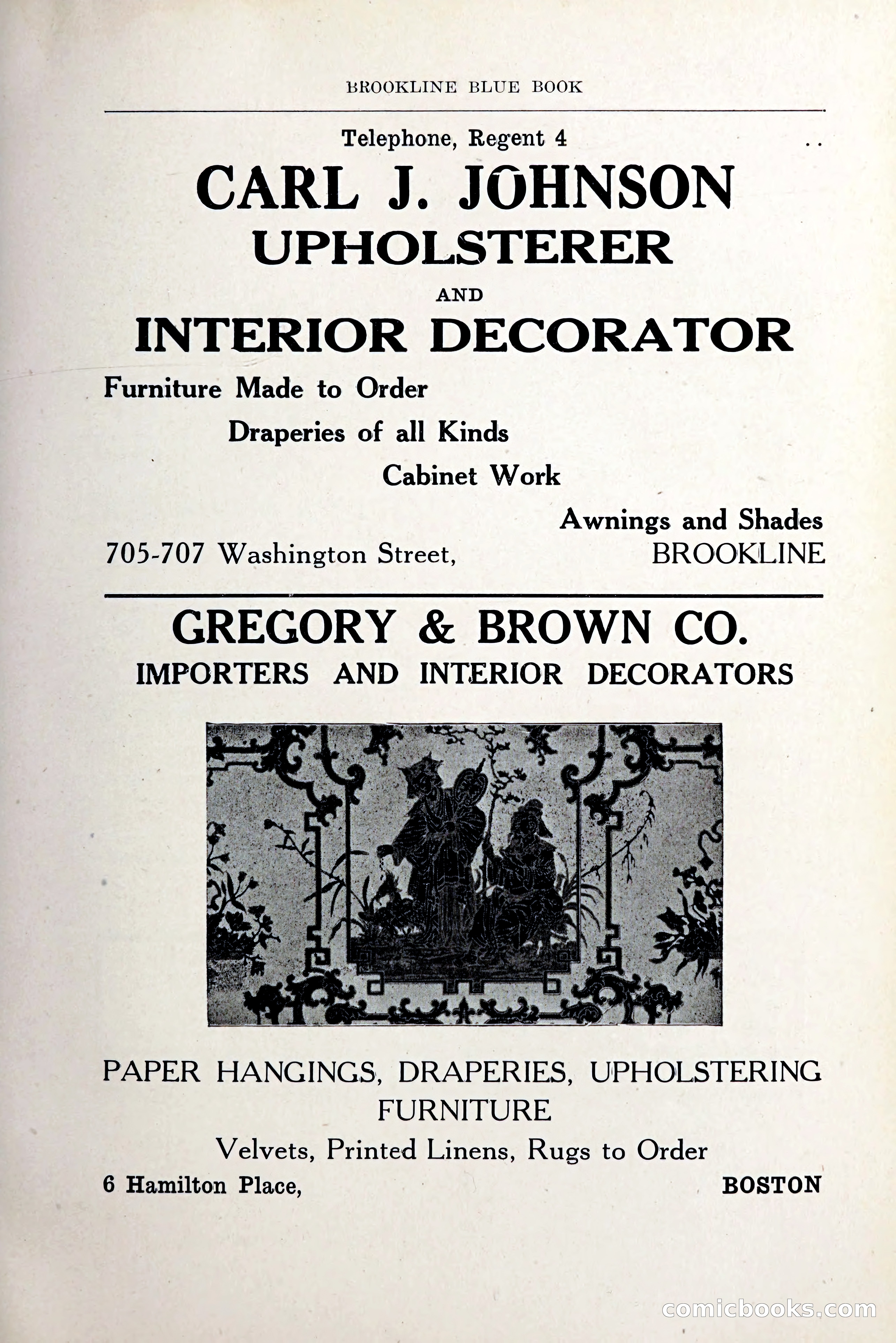 Blue Book of Brookline and Longwood — page 32 of 349