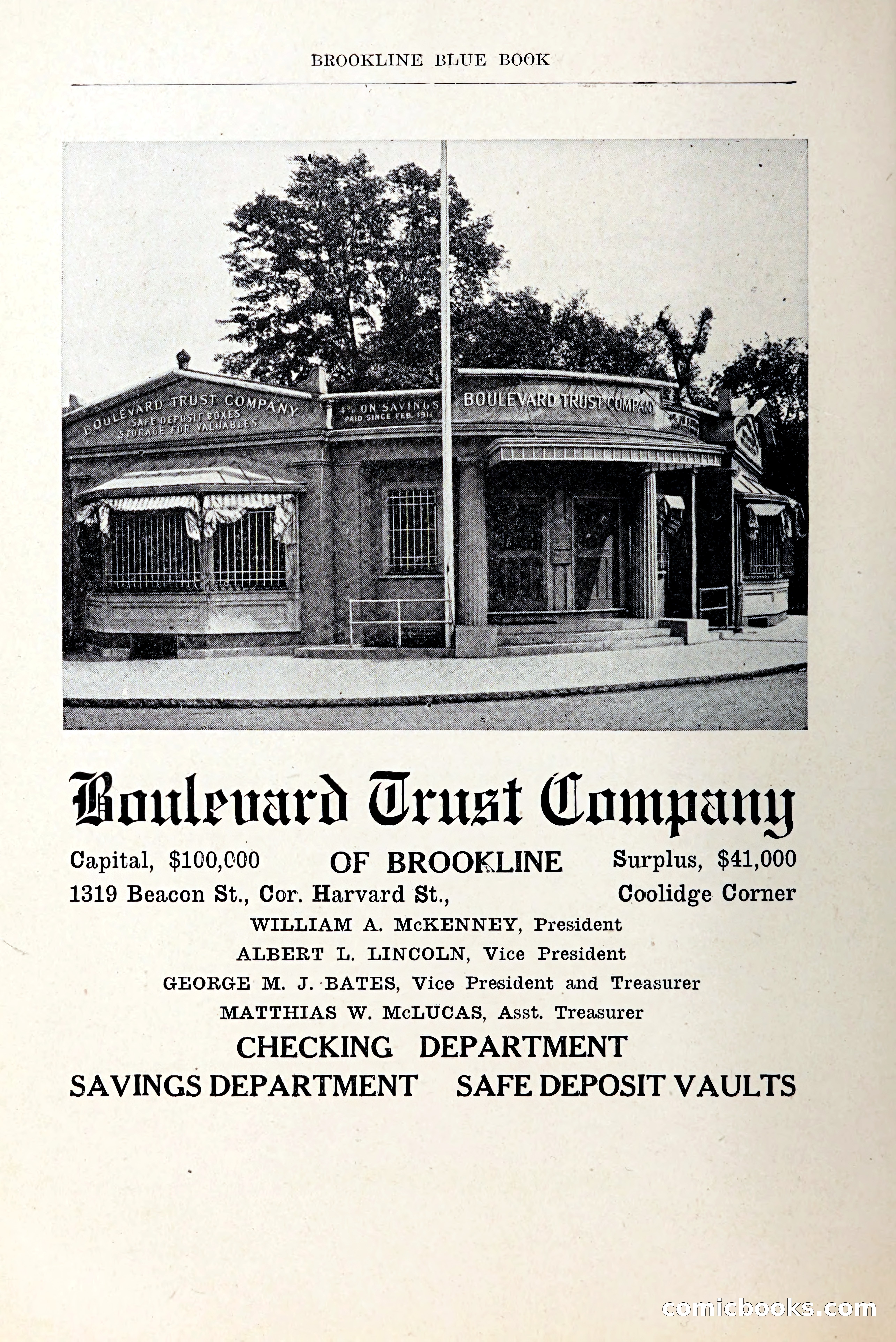 Blue Book of Brookline and Longwood — page 55 of 349