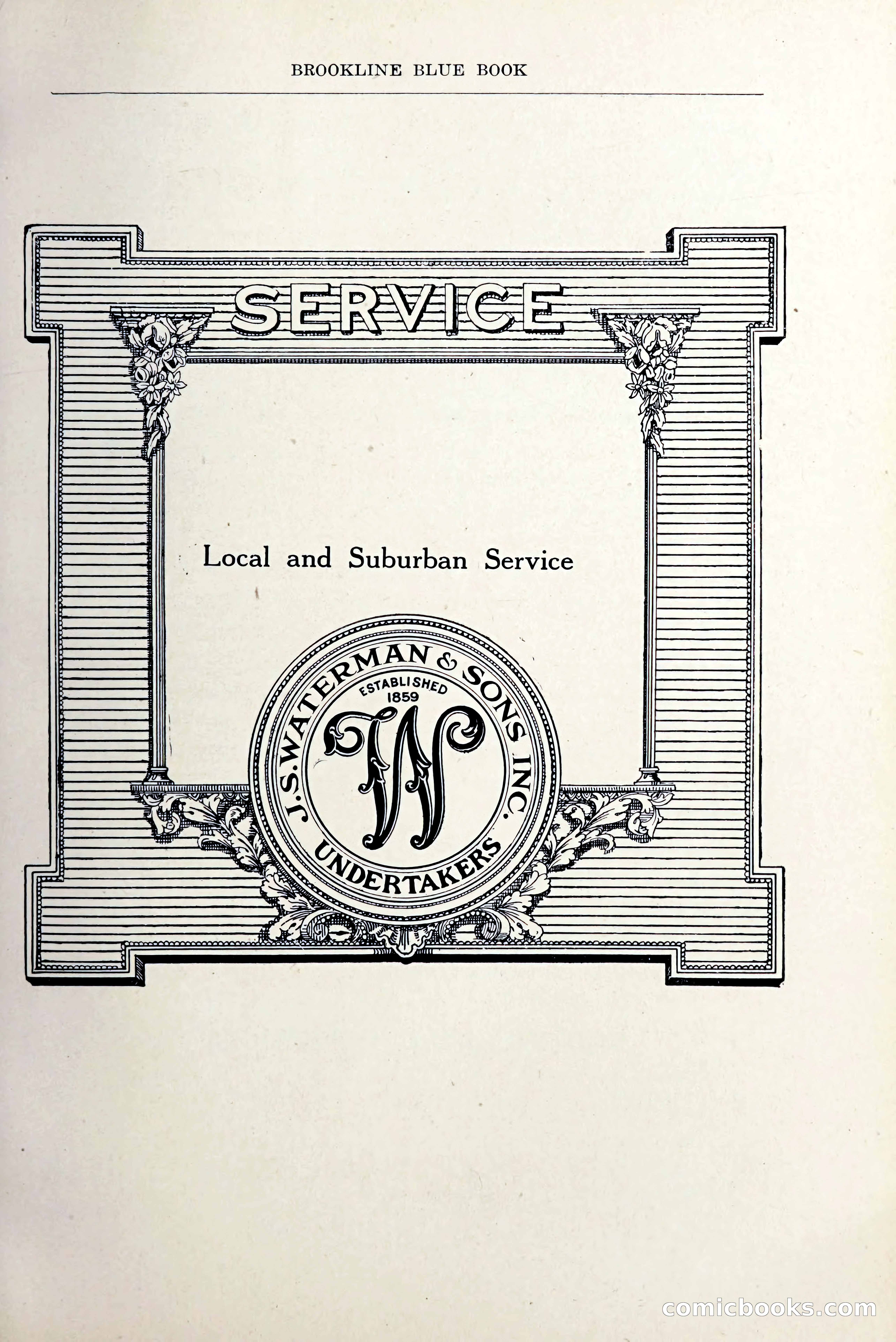 Blue Book of Brookline and Longwood — page 68 of 349