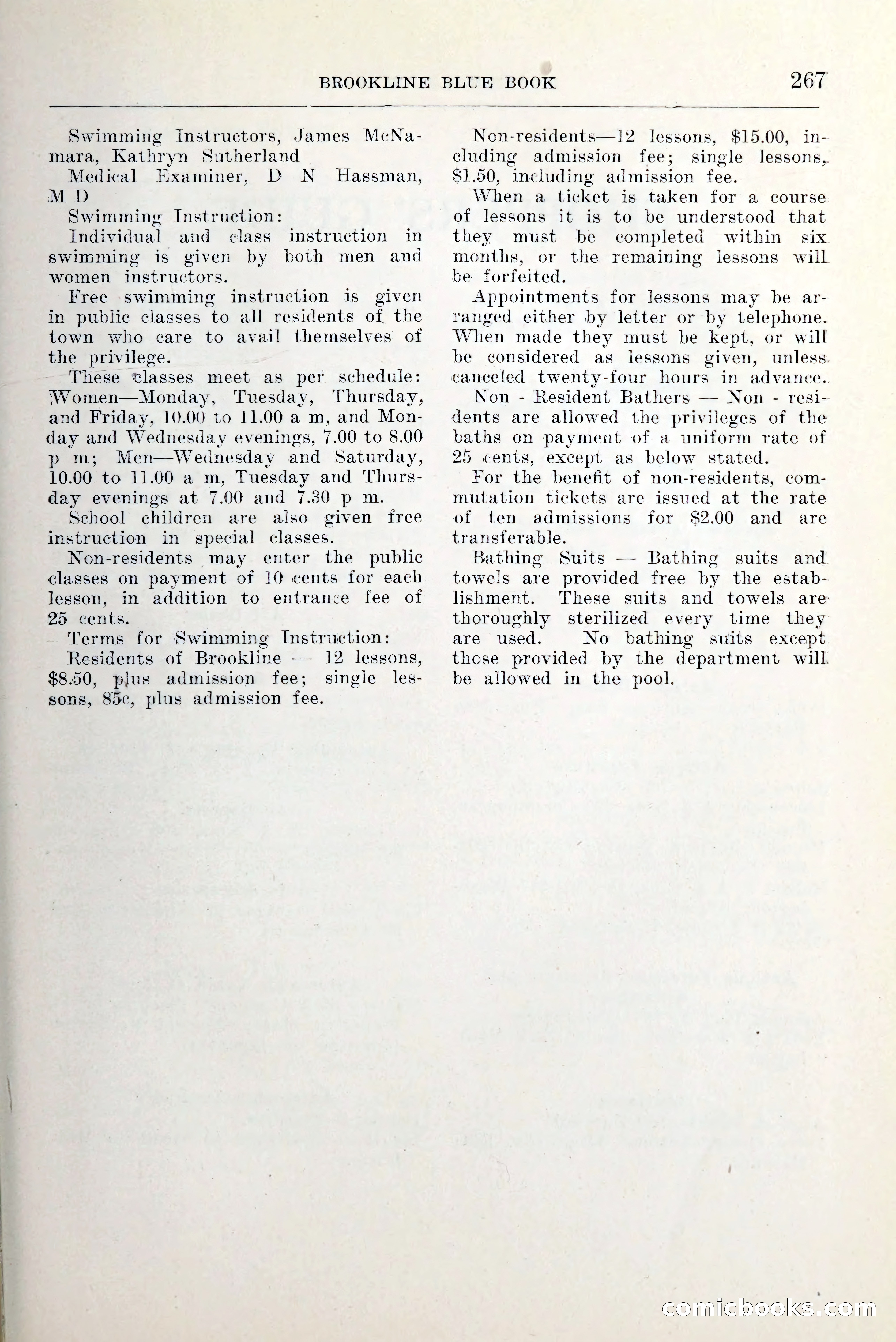 Blue Book of Brookline and Longwood — page 314 of 349