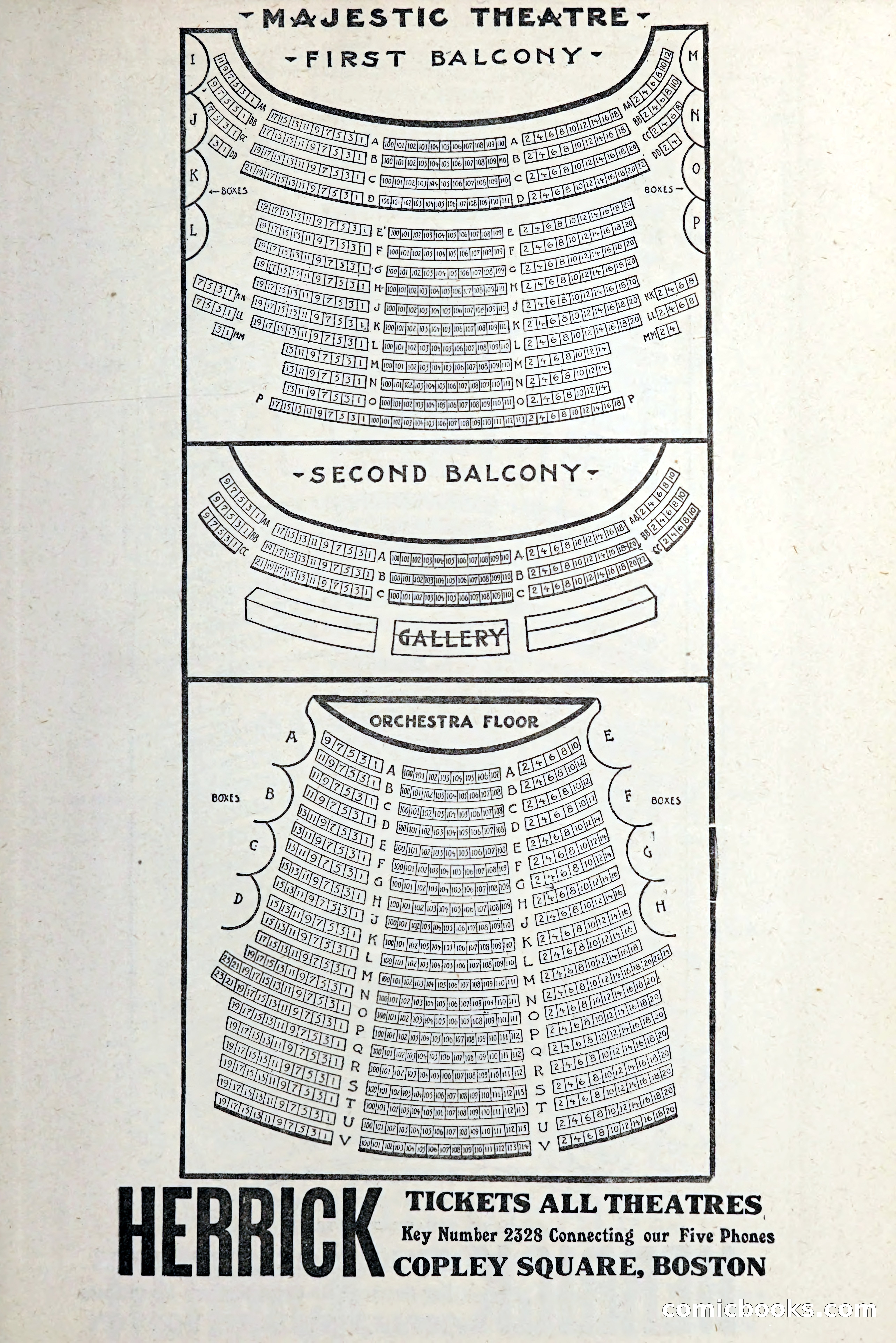Blue Book of Brookline and Longwood — page 336 of 349
