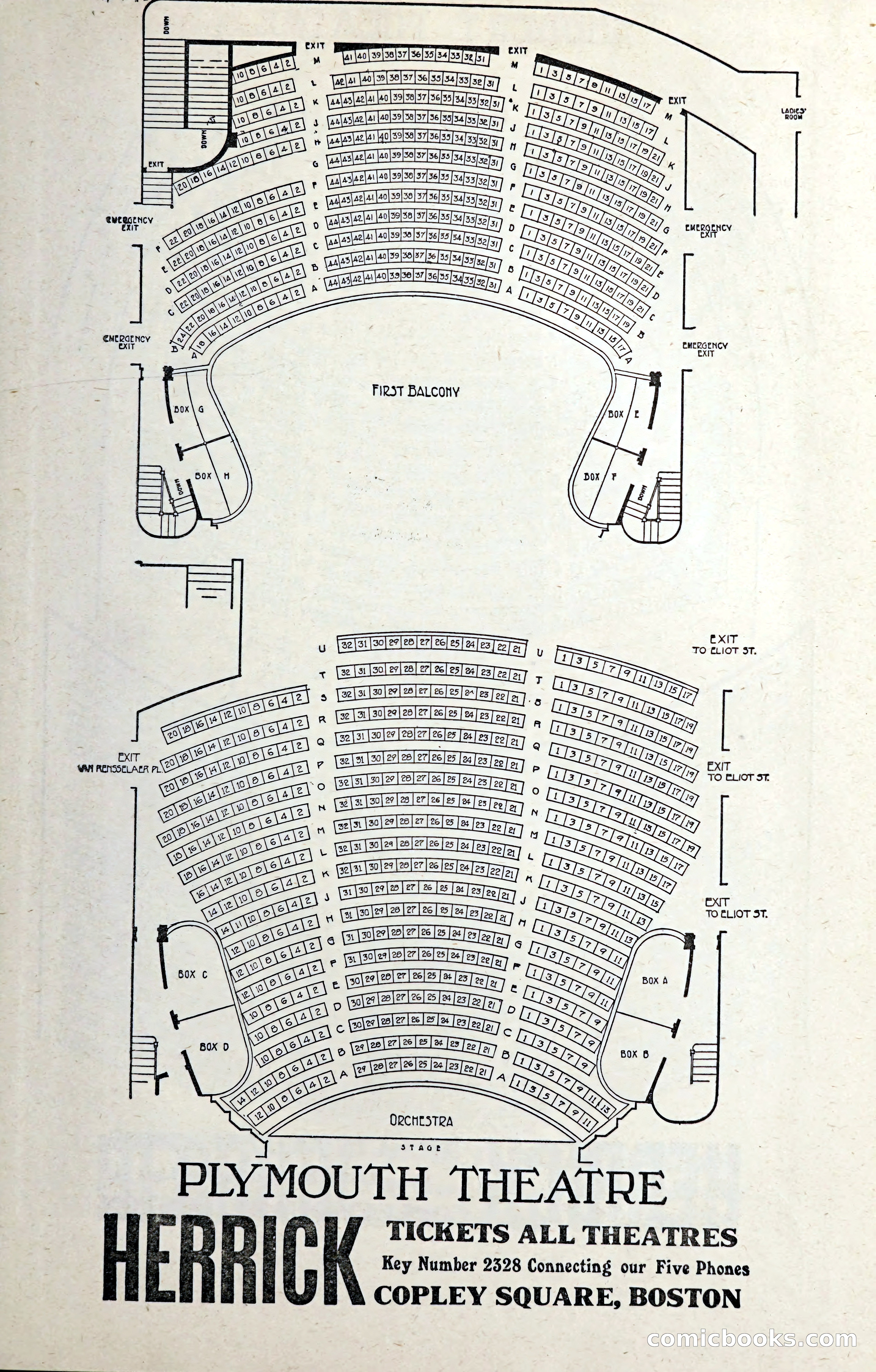 Blue Book of Brookline and Longwood — page 338 of 349