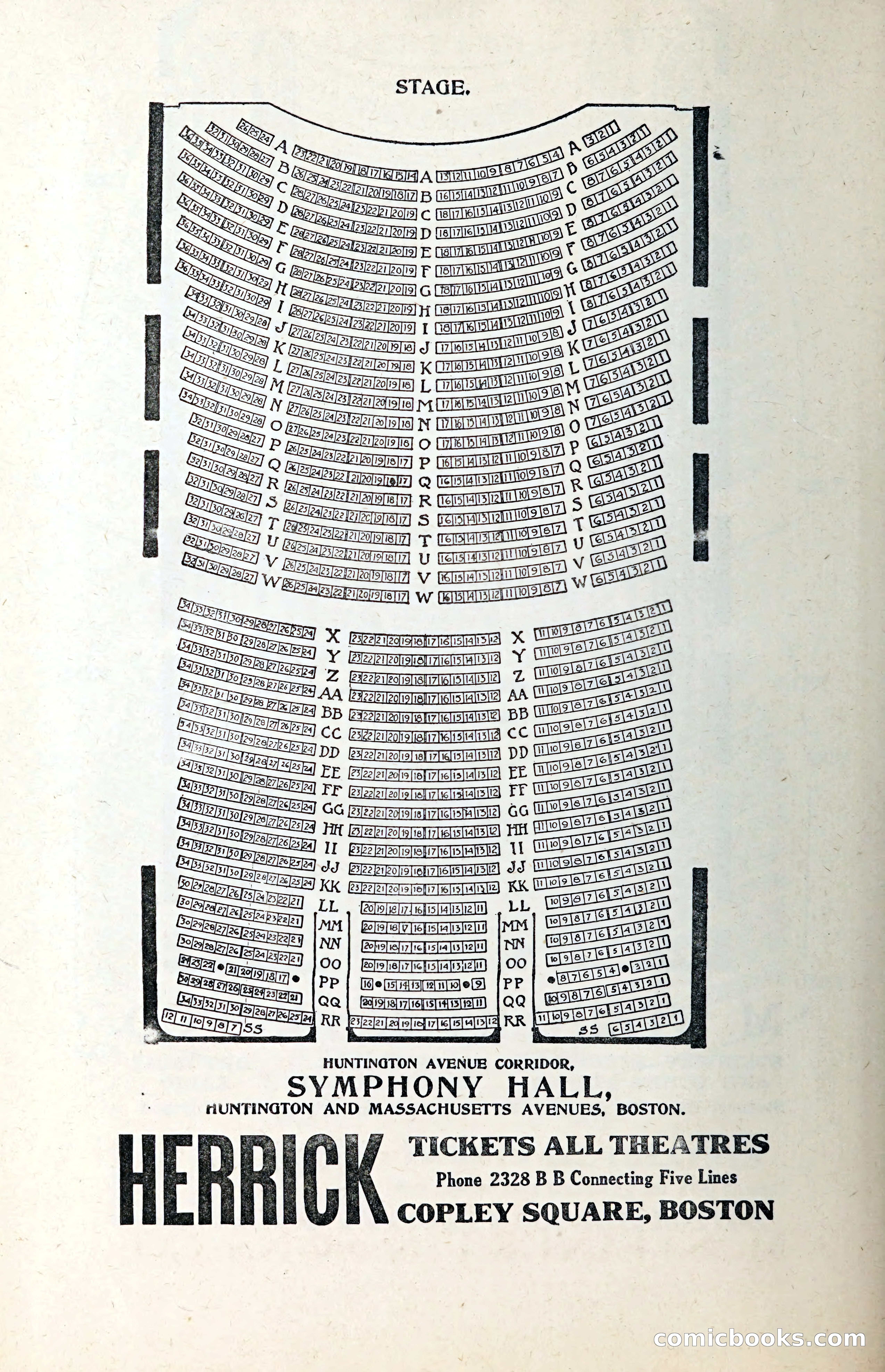 Blue Book of Brookline and Longwood — page 343 of 349