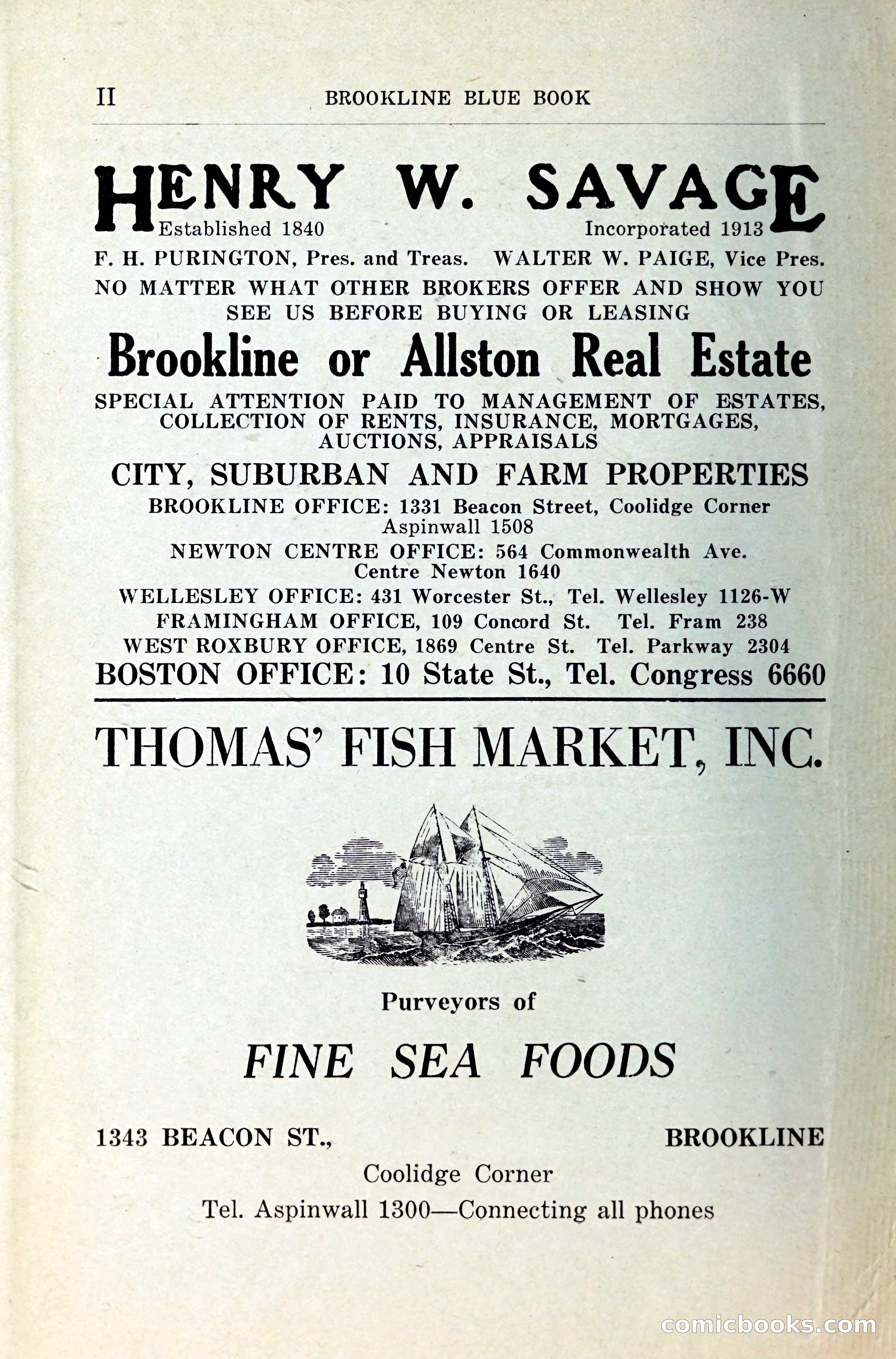 Blue Book of Brookline — page 3 of 341