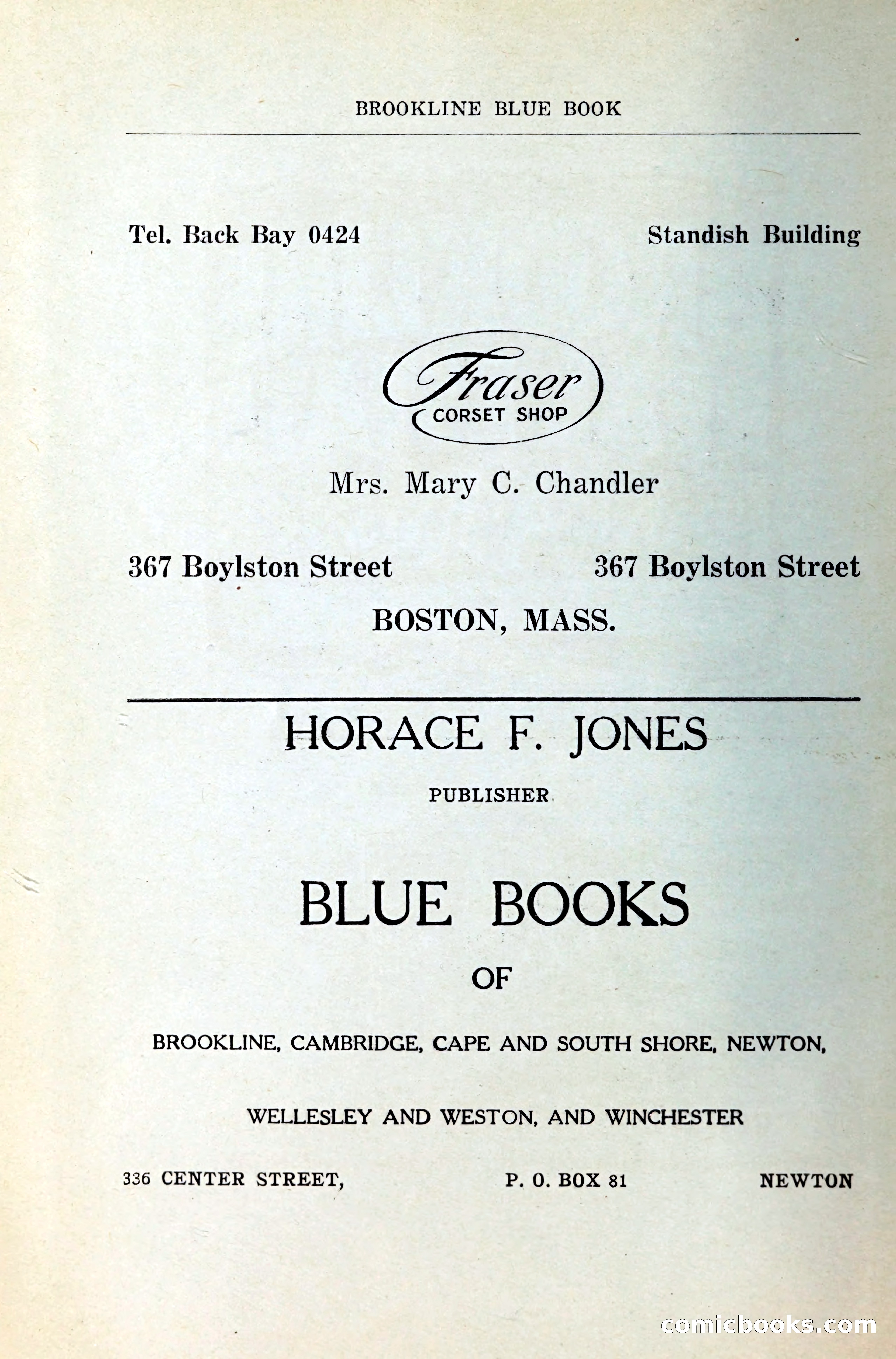 Blue Book of Brookline — page 5 of 341