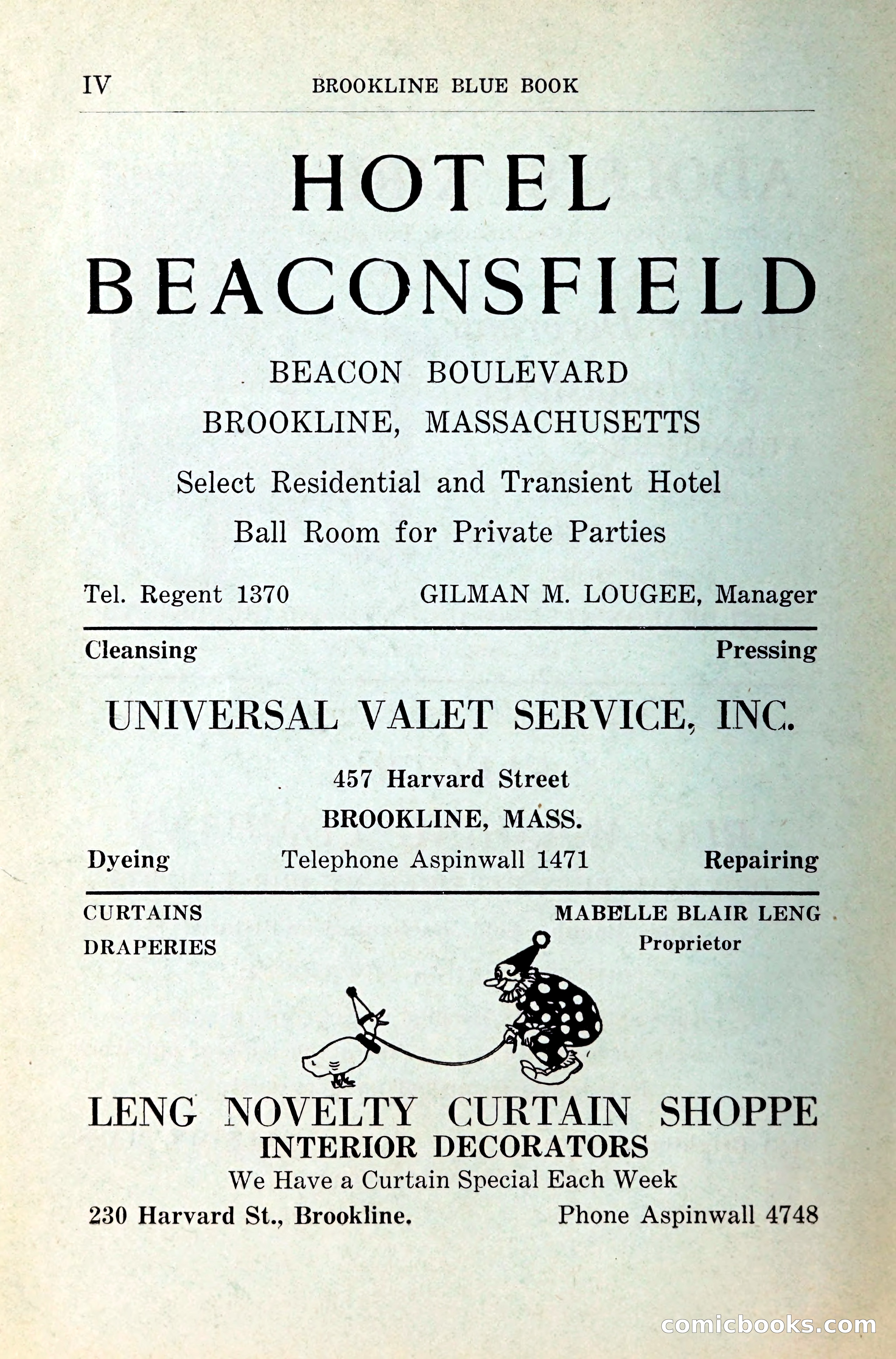 Blue Book of Brookline — page 7 of 341