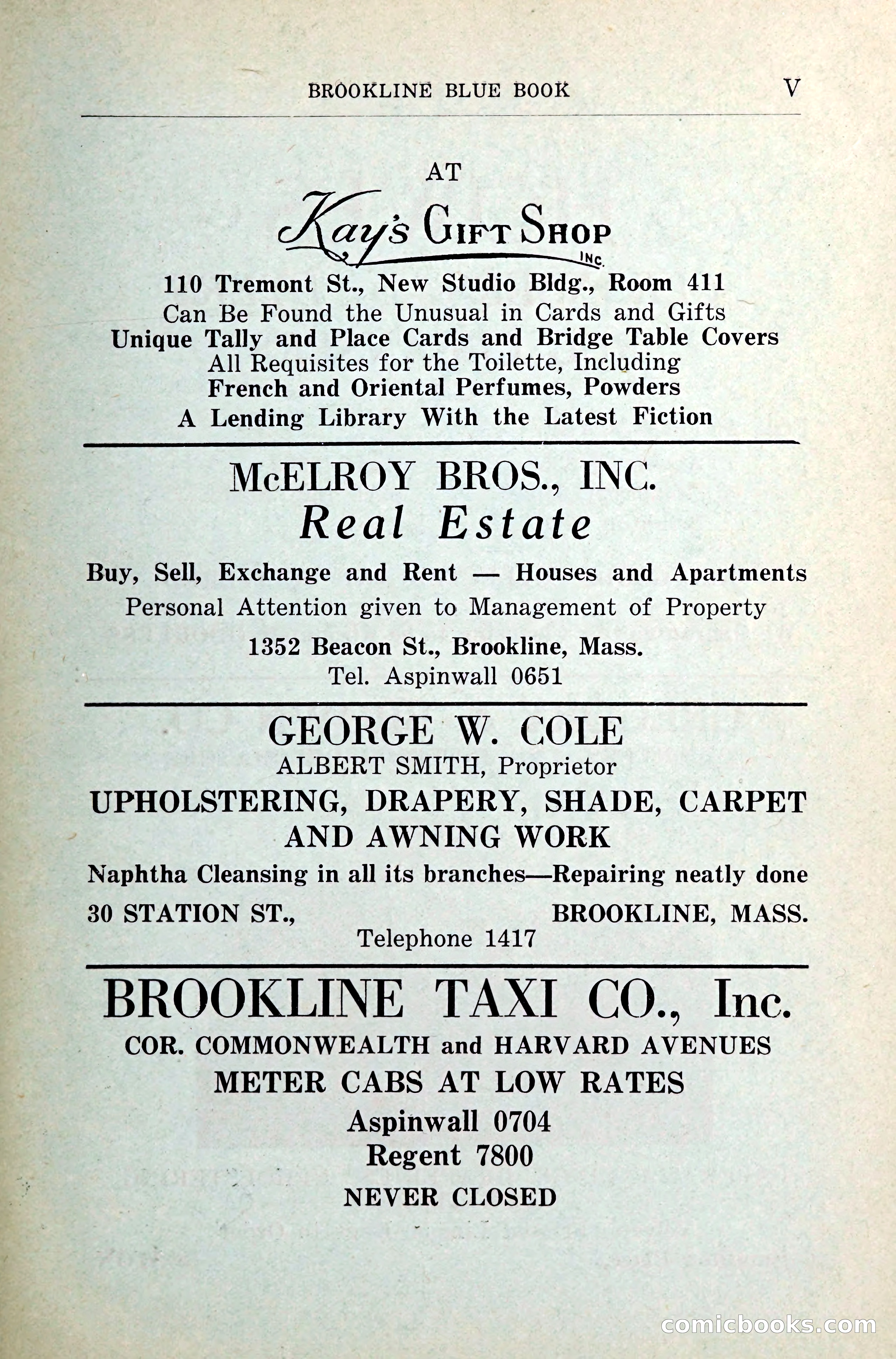 Blue Book of Brookline — page 8 of 341