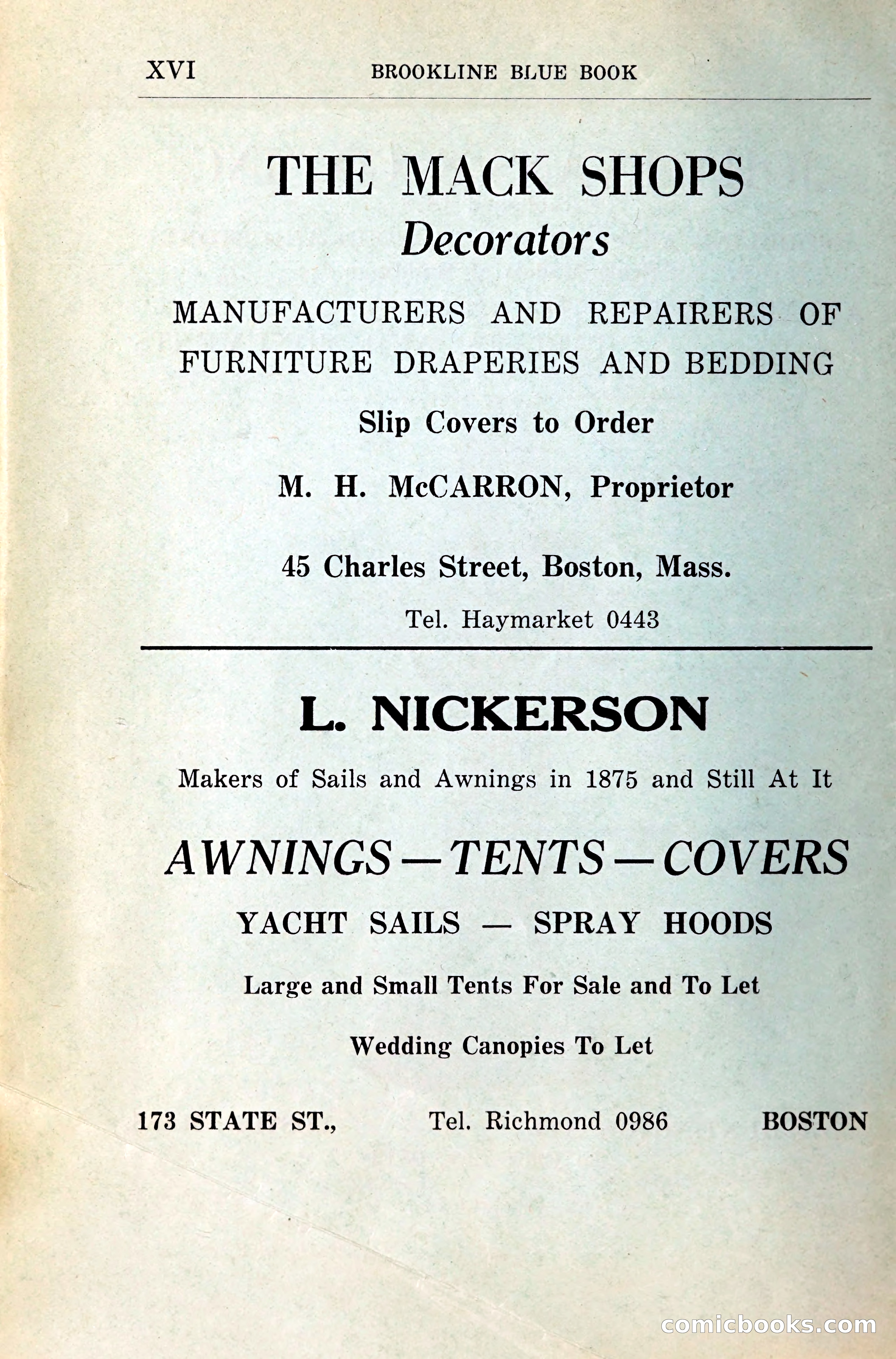 Blue Book of Brookline — page 19 of 341
