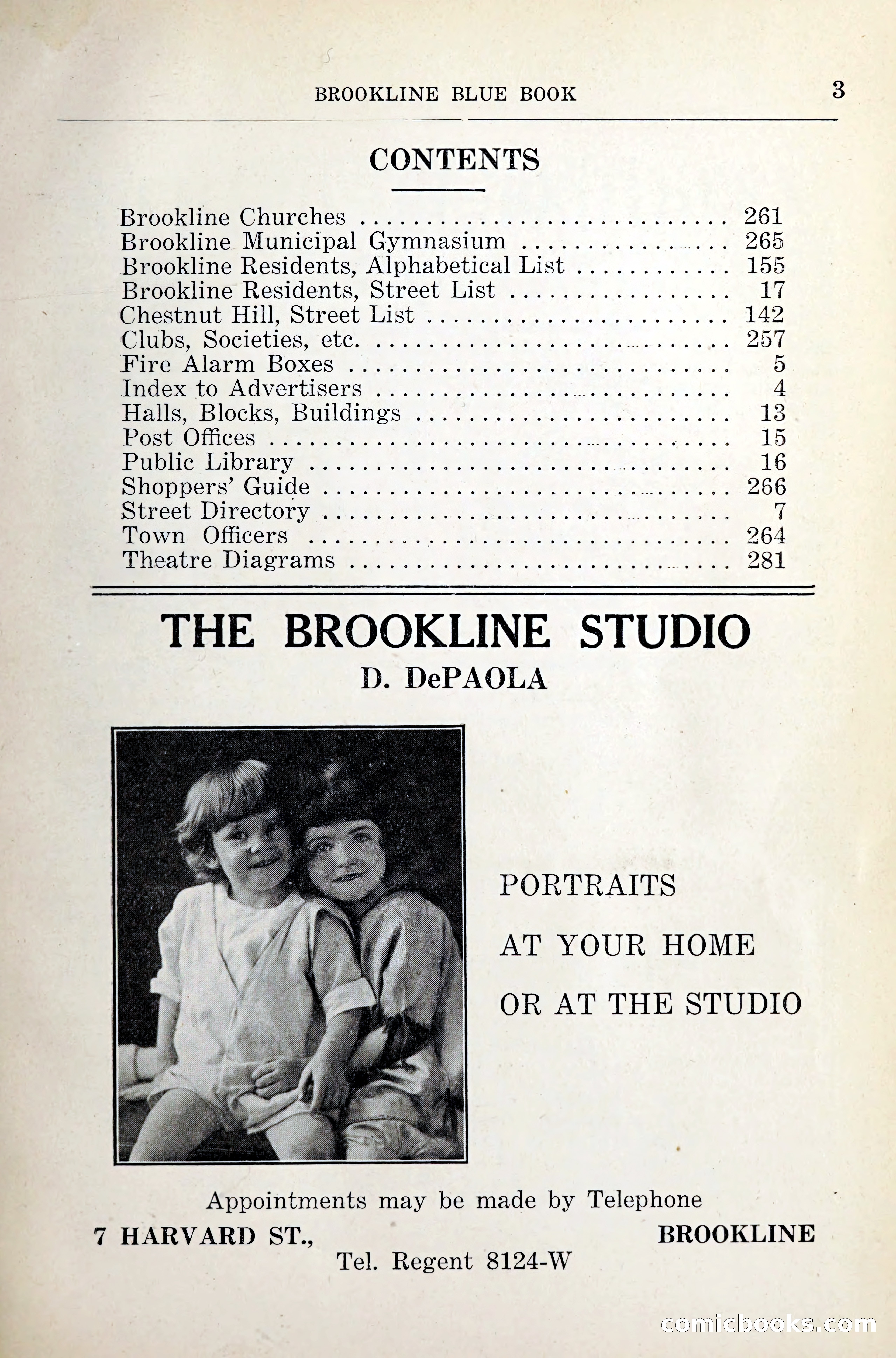 Blue Book of Brookline — page 24 of 341
