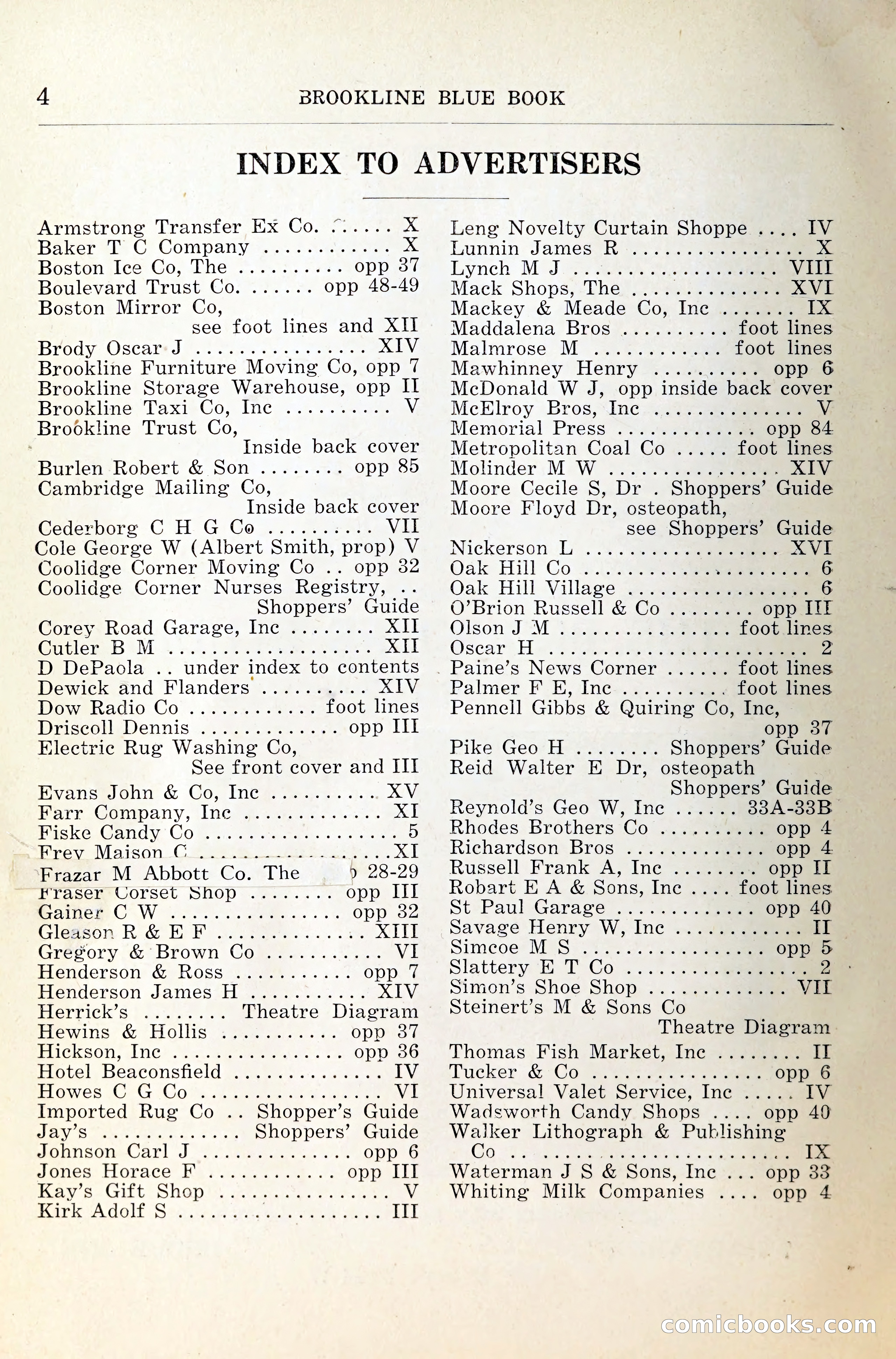 Blue Book of Brookline — page 25 of 341