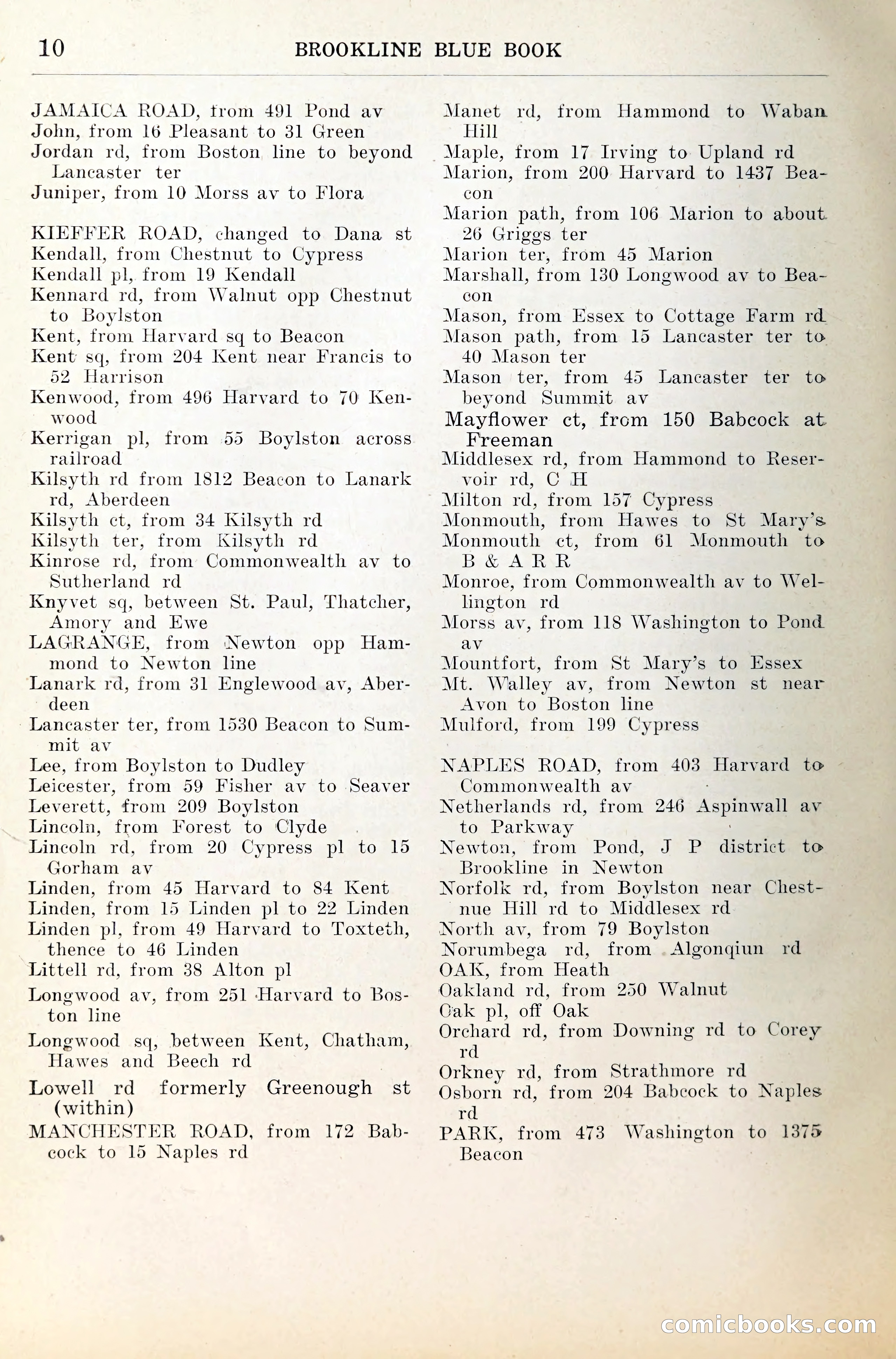 Blue Book of Brookline — page 35 of 341