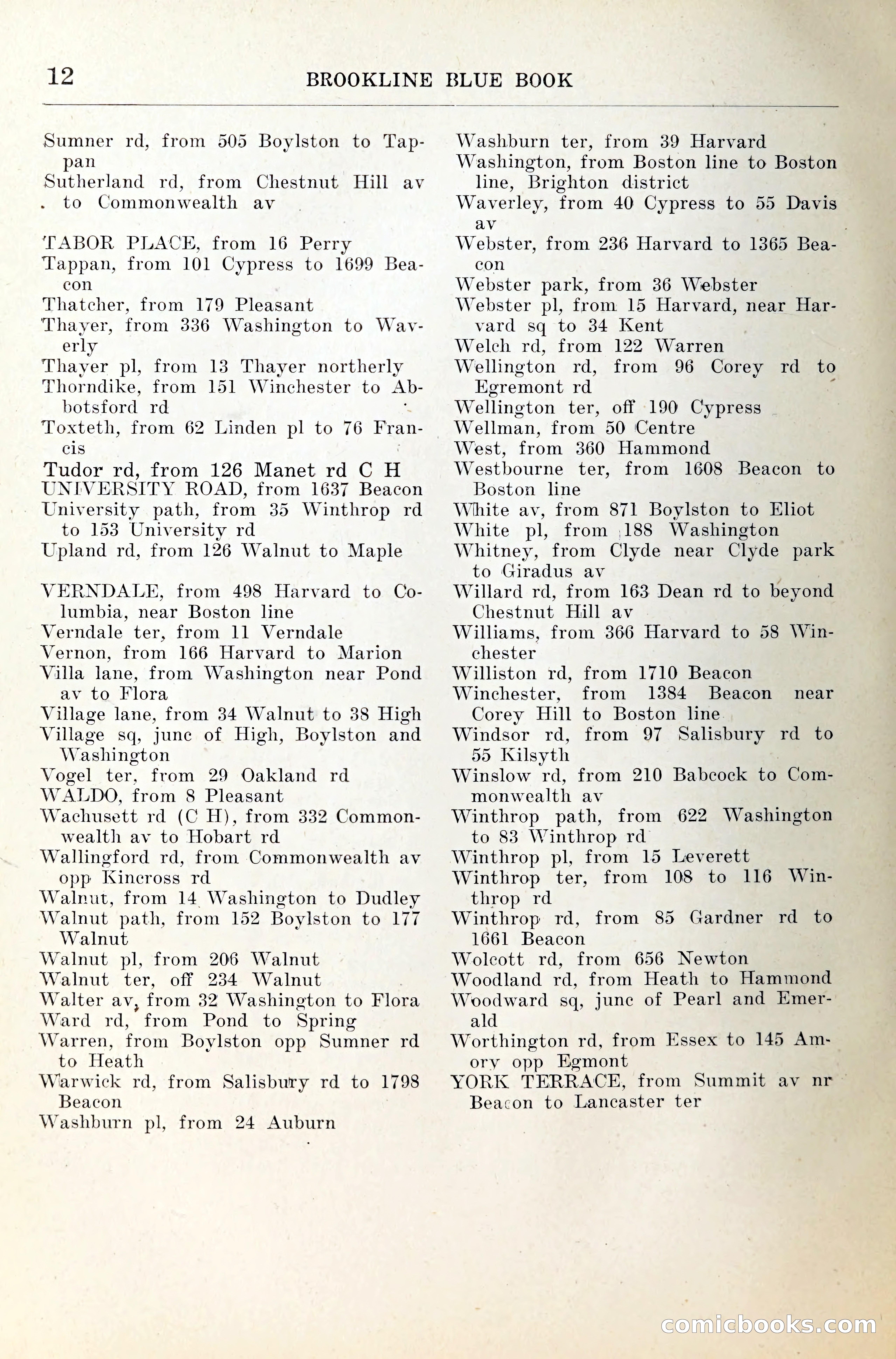 Blue Book of Brookline — page 37 of 341