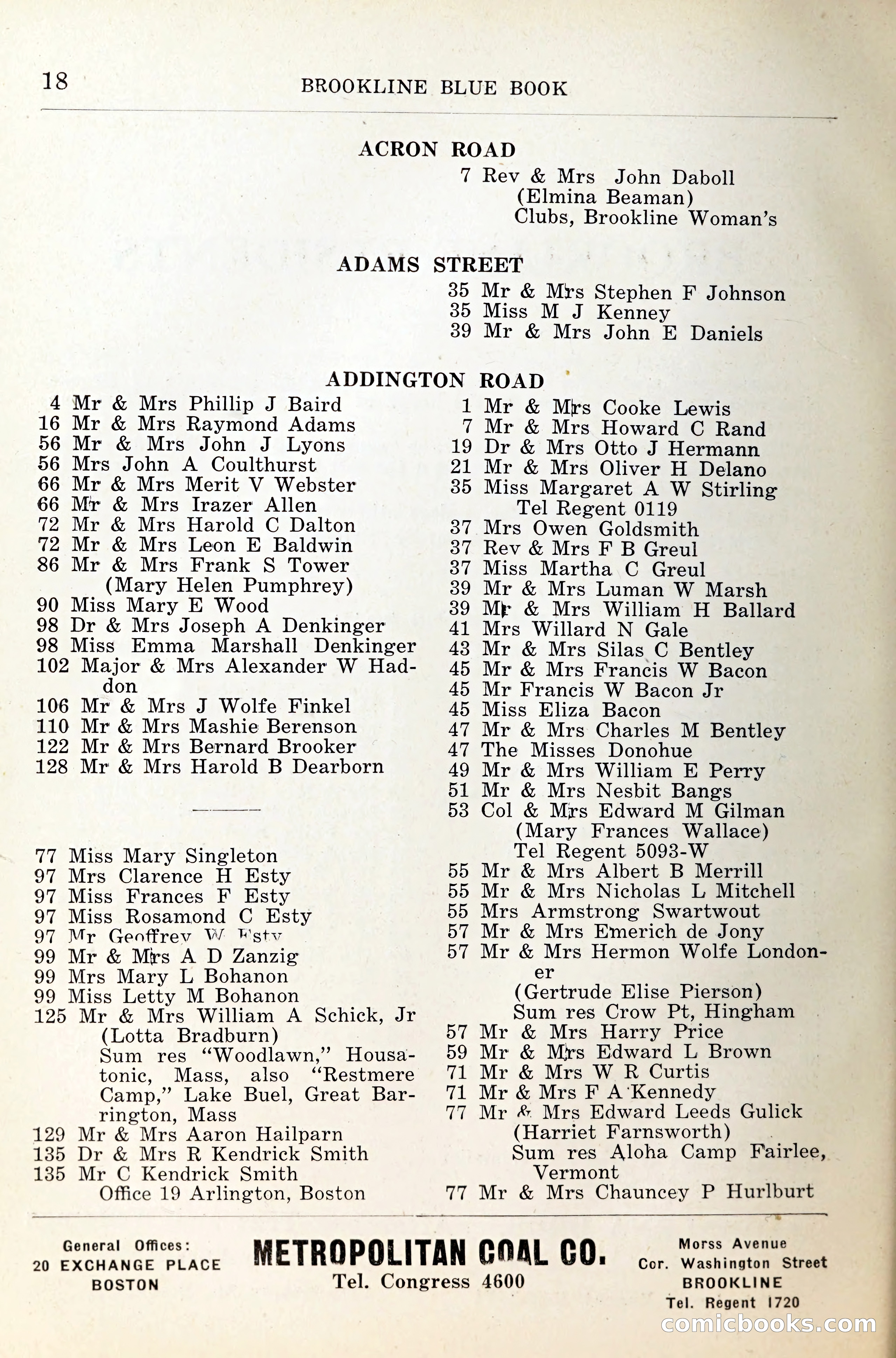 Blue Book of Brookline — page 43 of 341