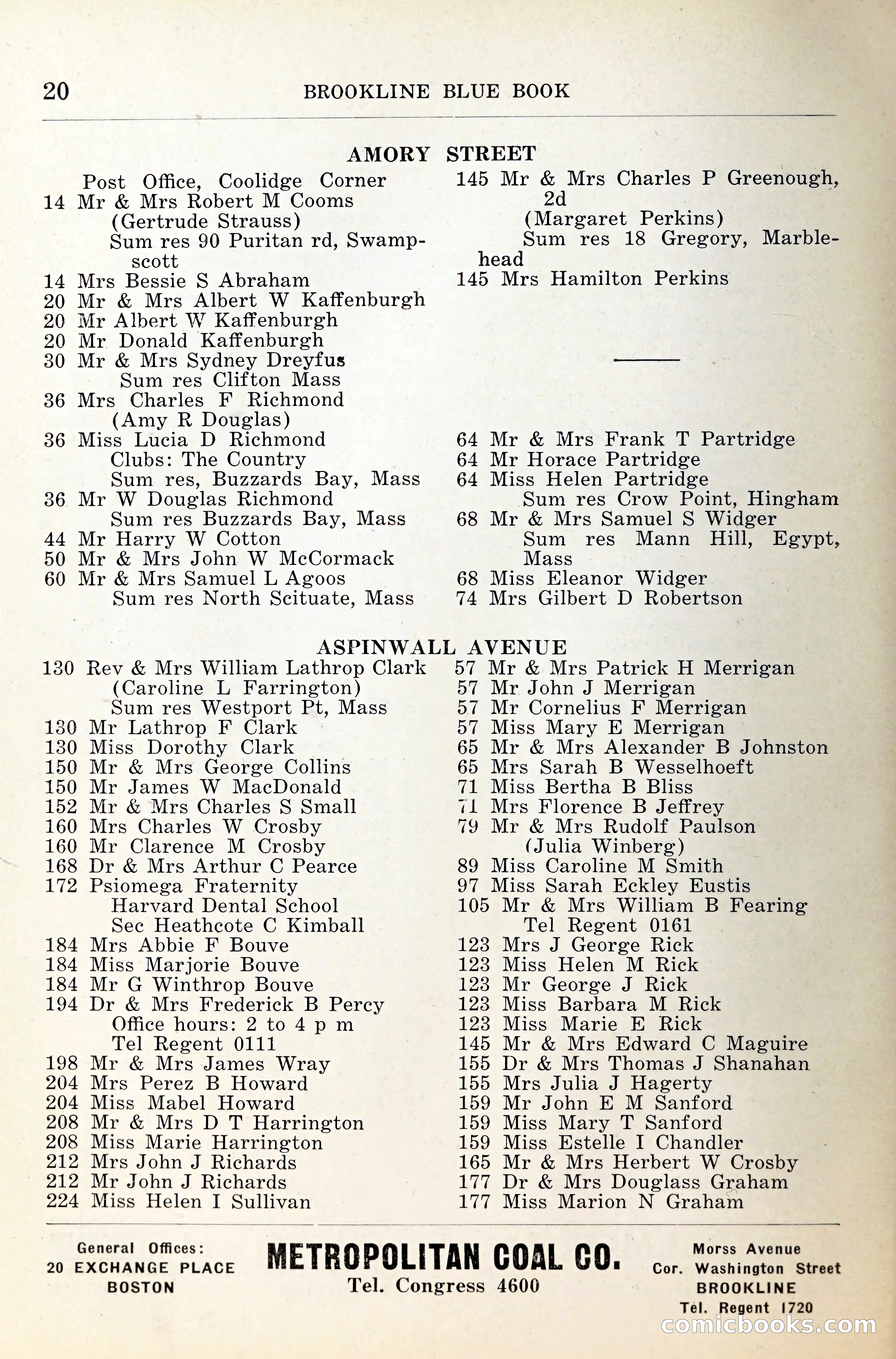 Blue Book of Brookline — page 45 of 341
