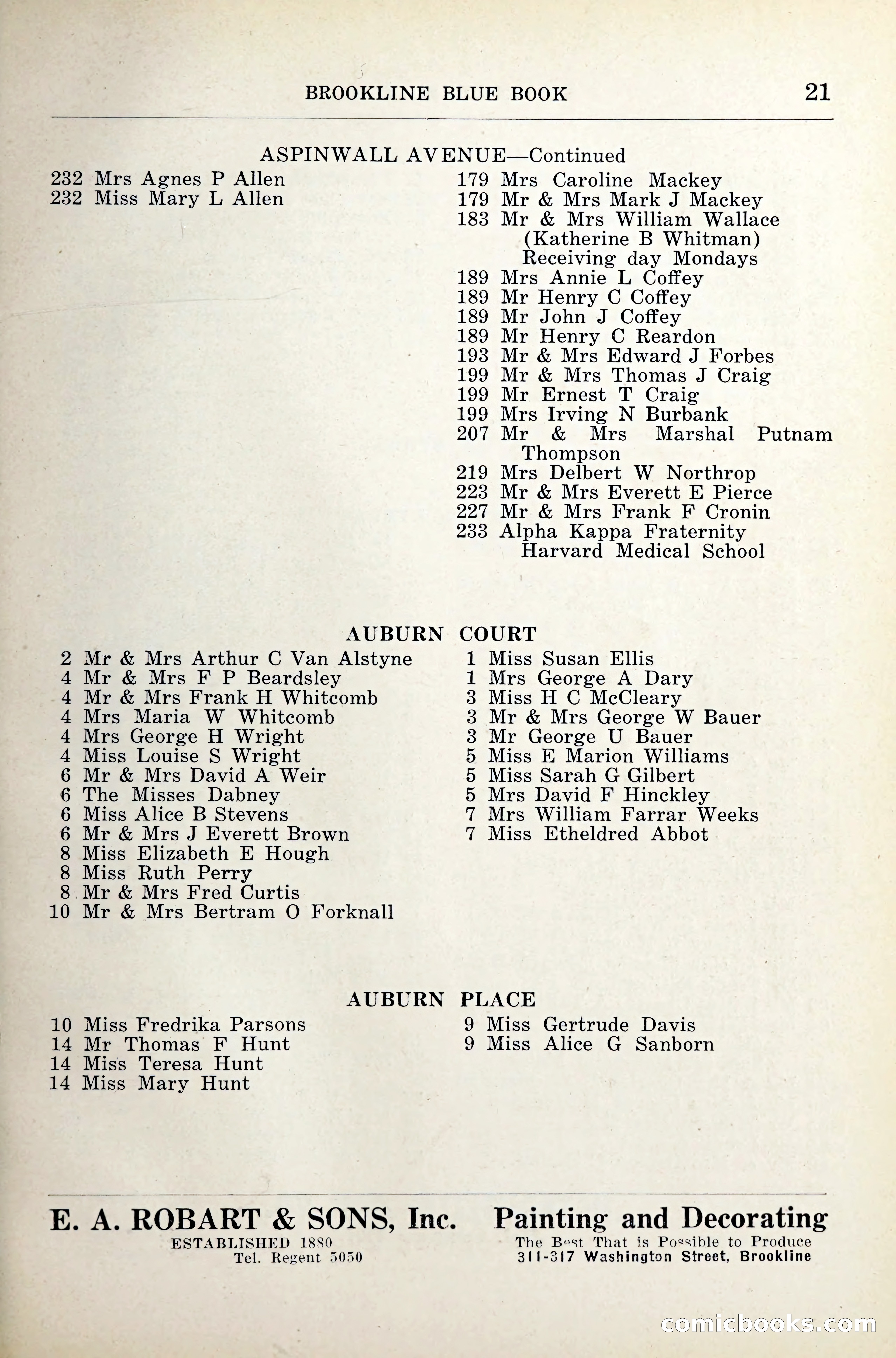 Blue Book of Brookline — page 46 of 341