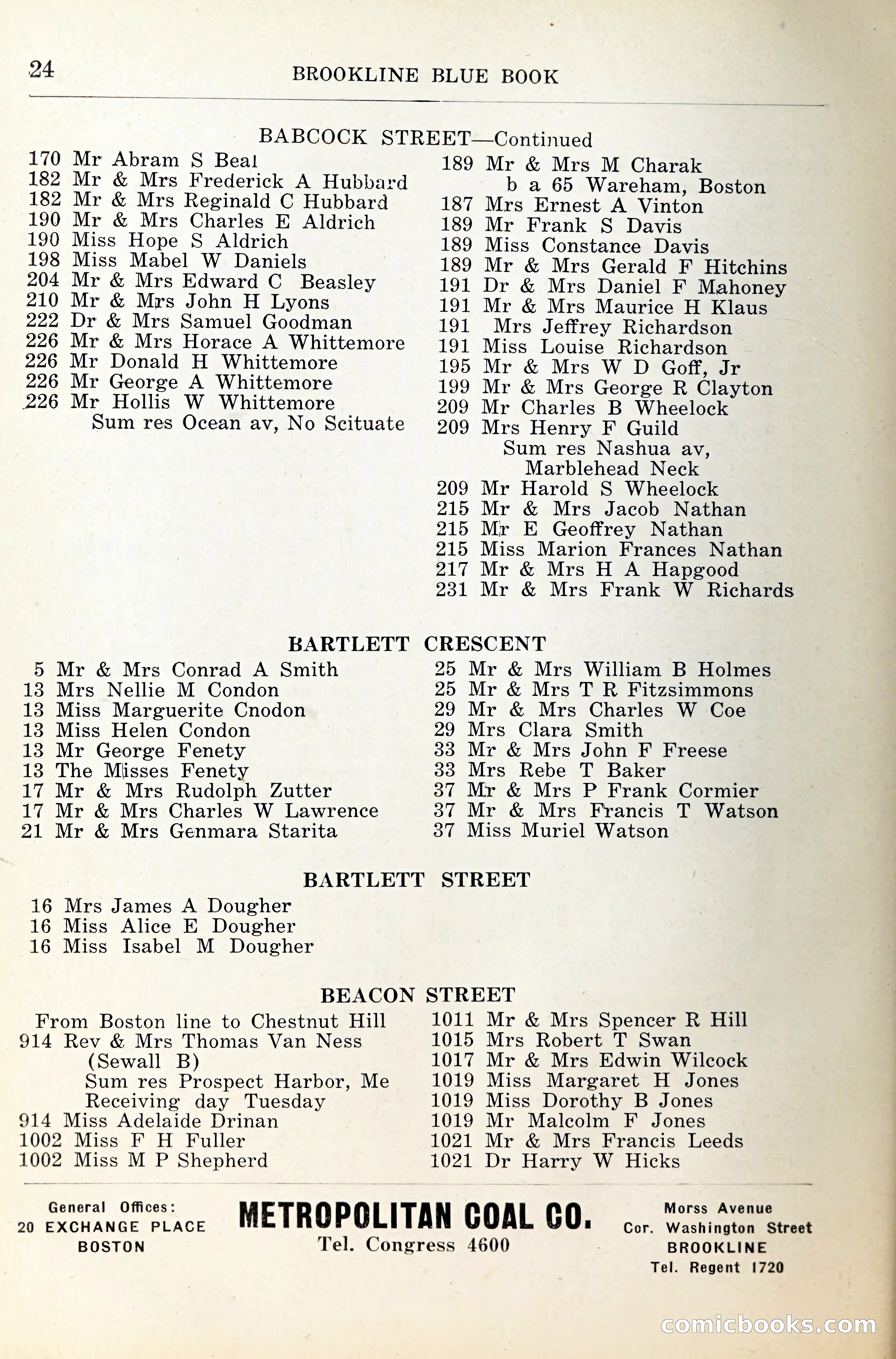 Blue Book of Brookline — page 49 of 341