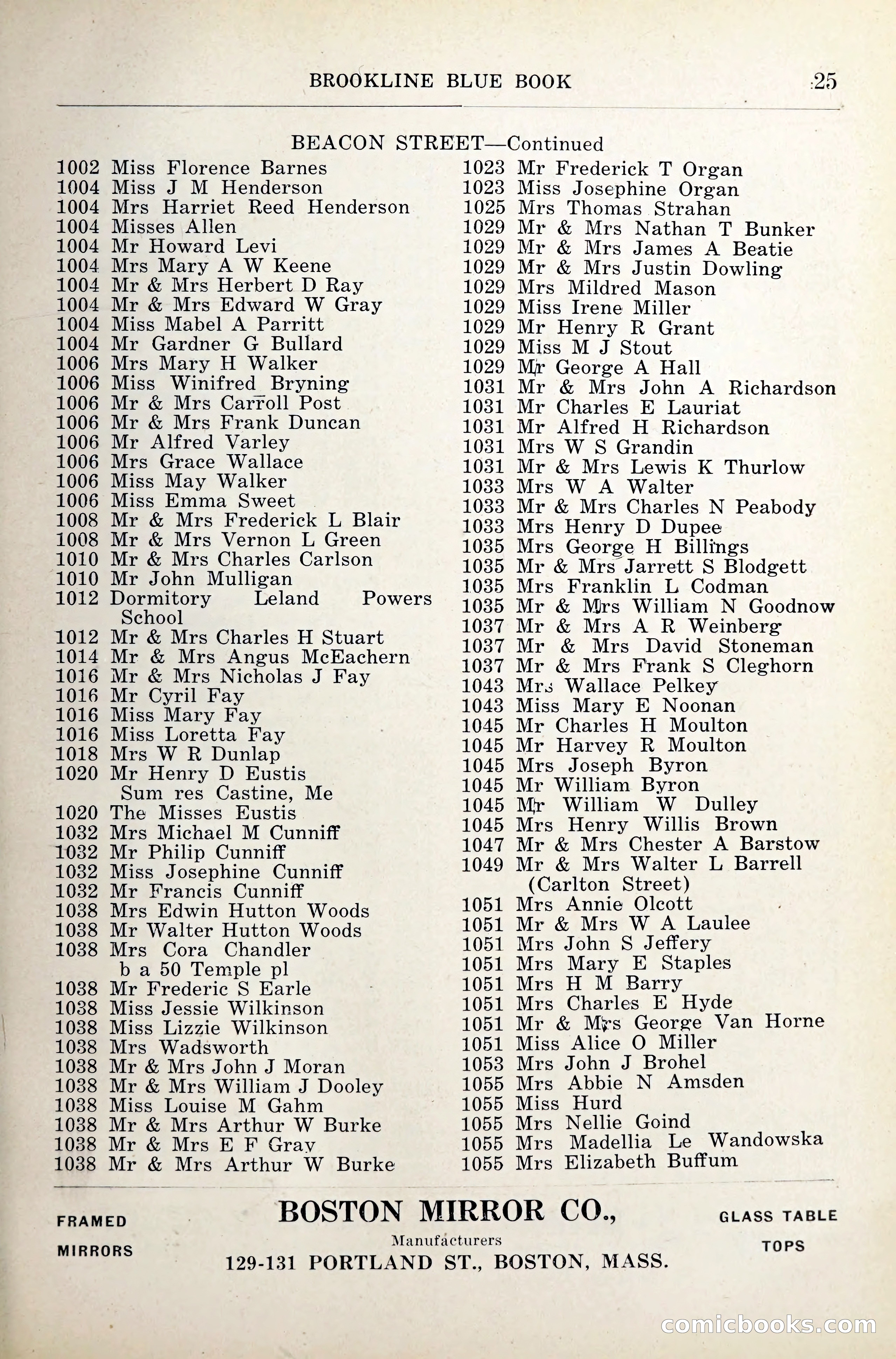 Blue Book of Brookline — page 50 of 341