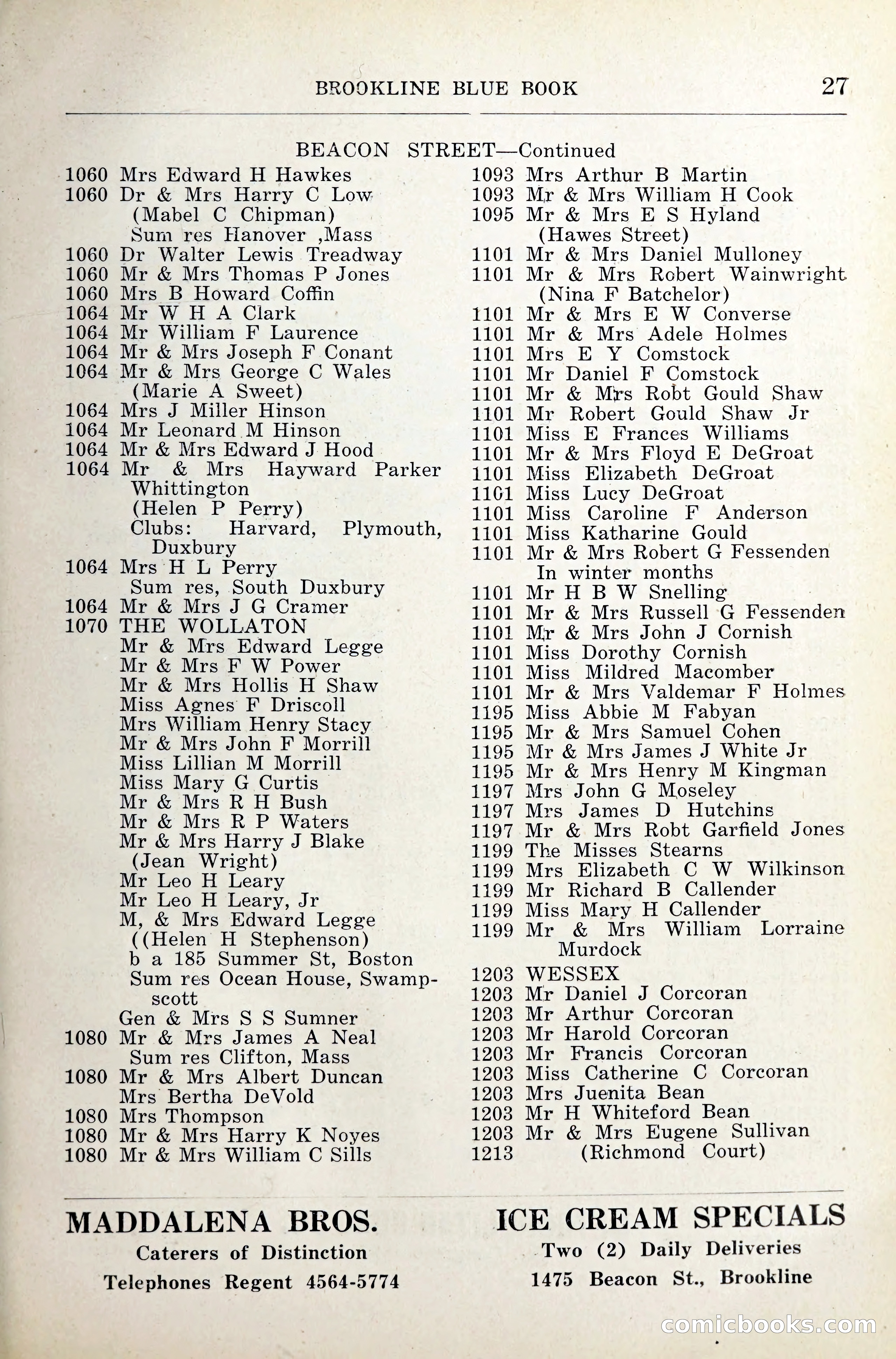 Blue Book of Brookline — page 52 of 341
