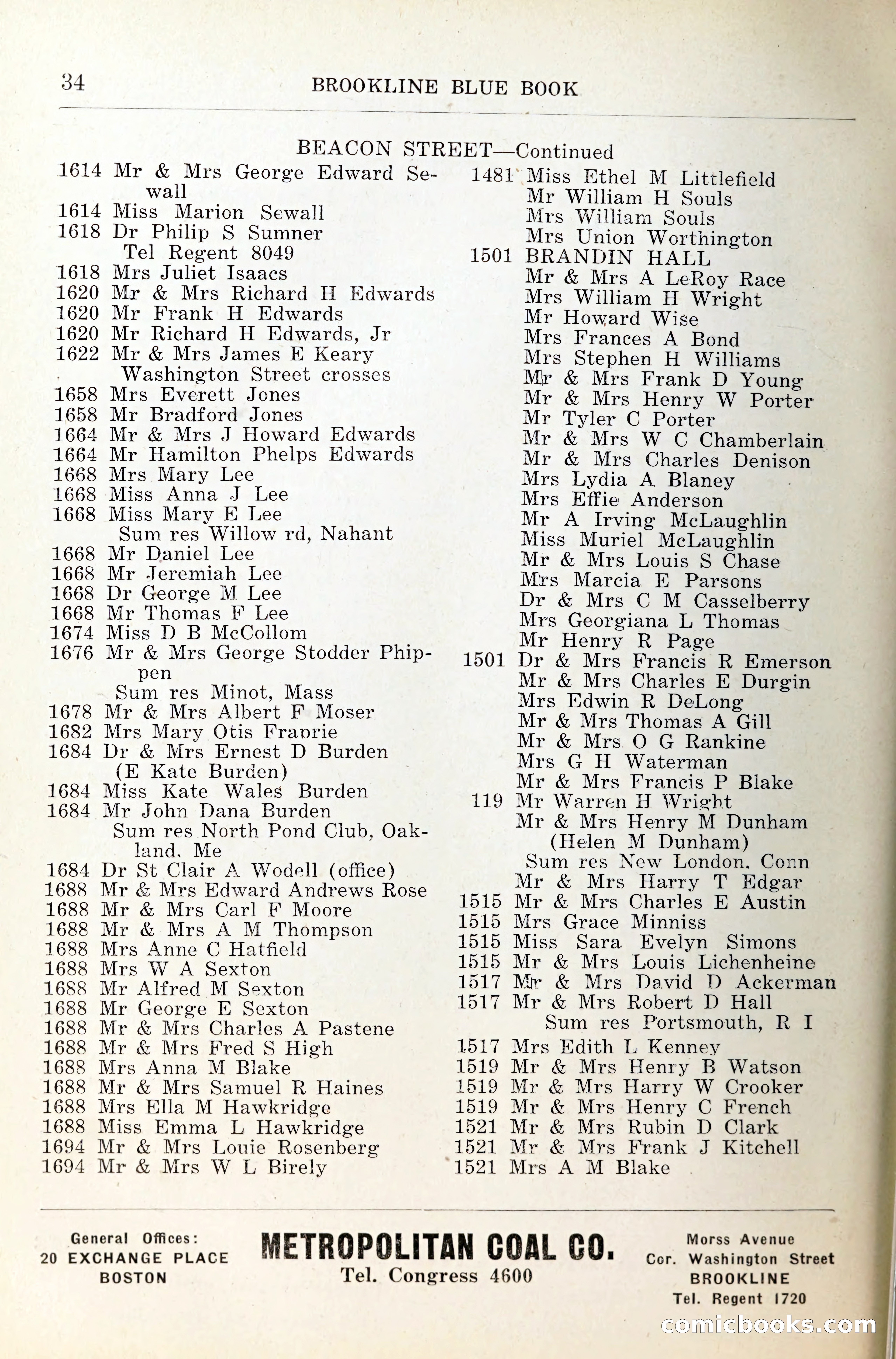 Blue Book of Brookline — page 65 of 341