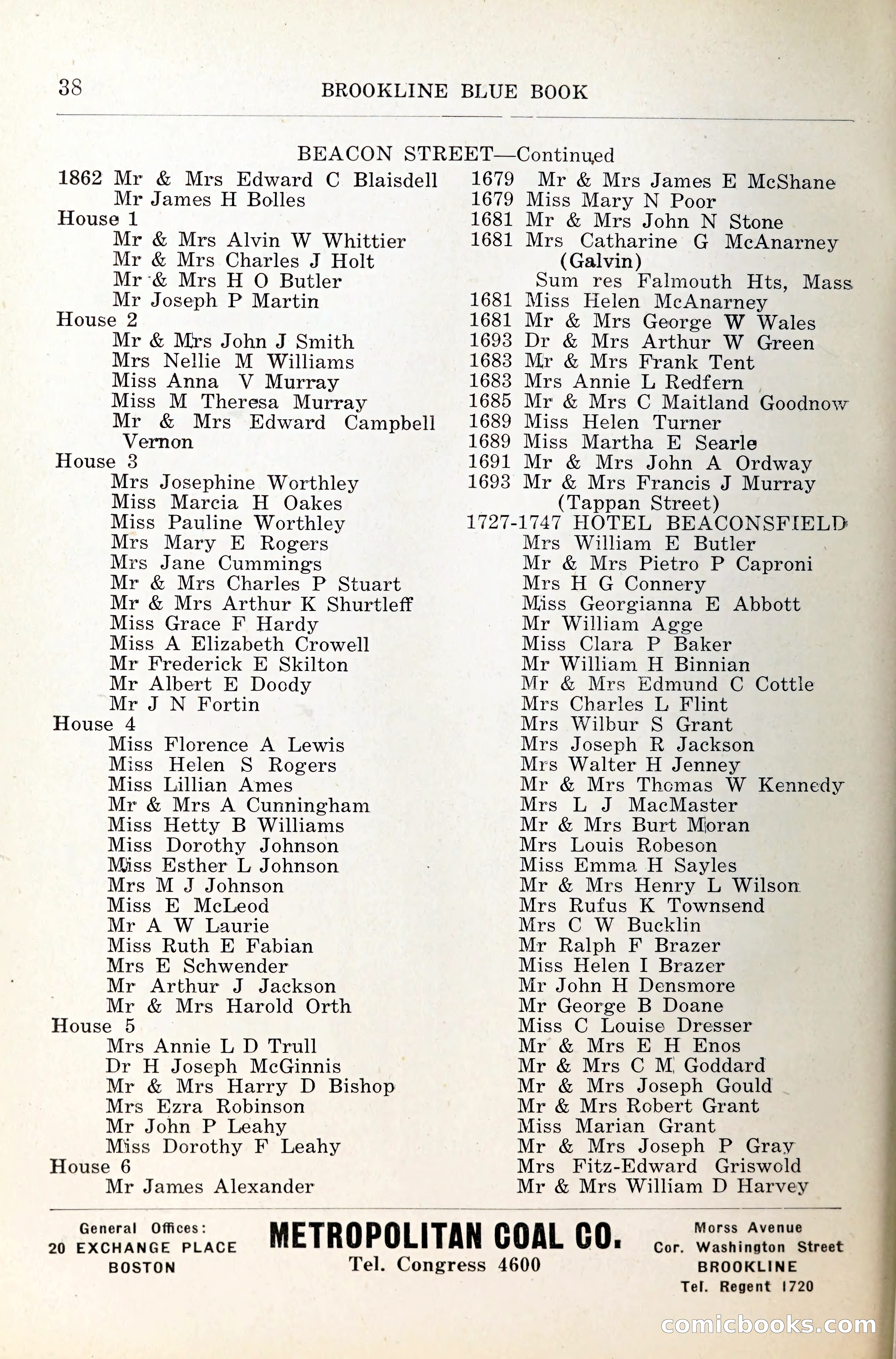 Blue Book of Brookline — page 71 of 341