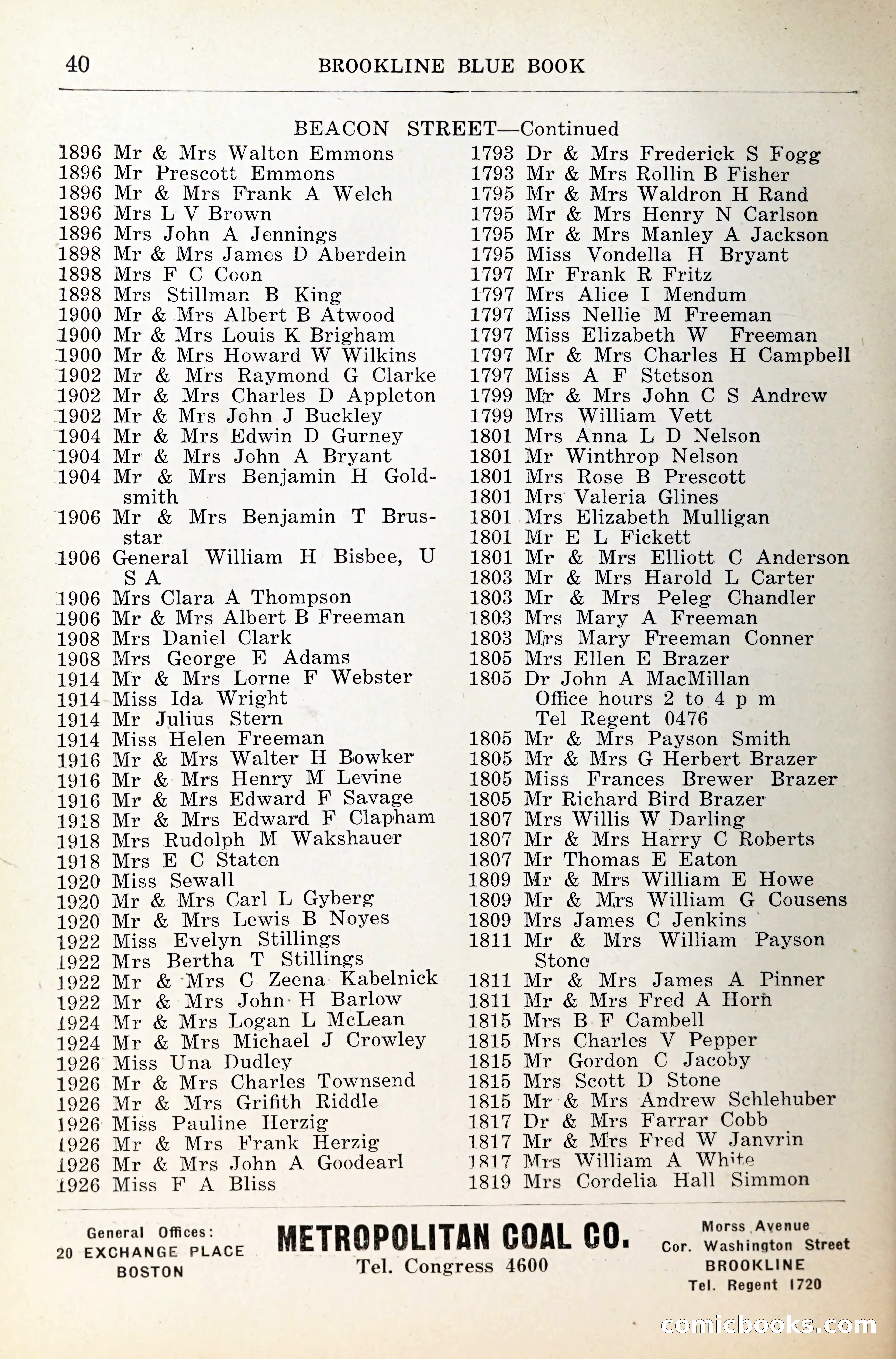 Blue Book of Brookline — page 73 of 341