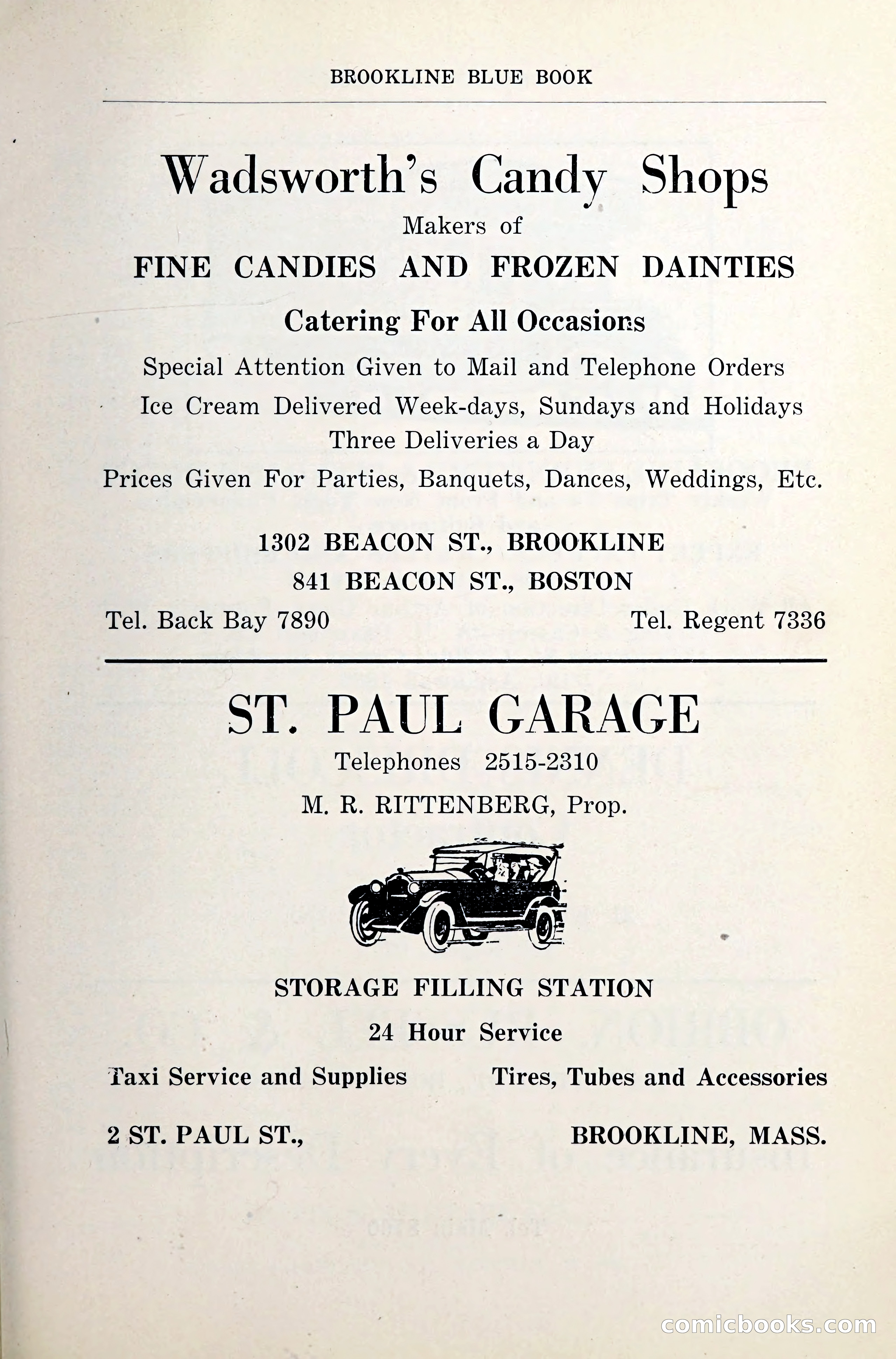 Blue Book of Brookline — page 74 of 341
