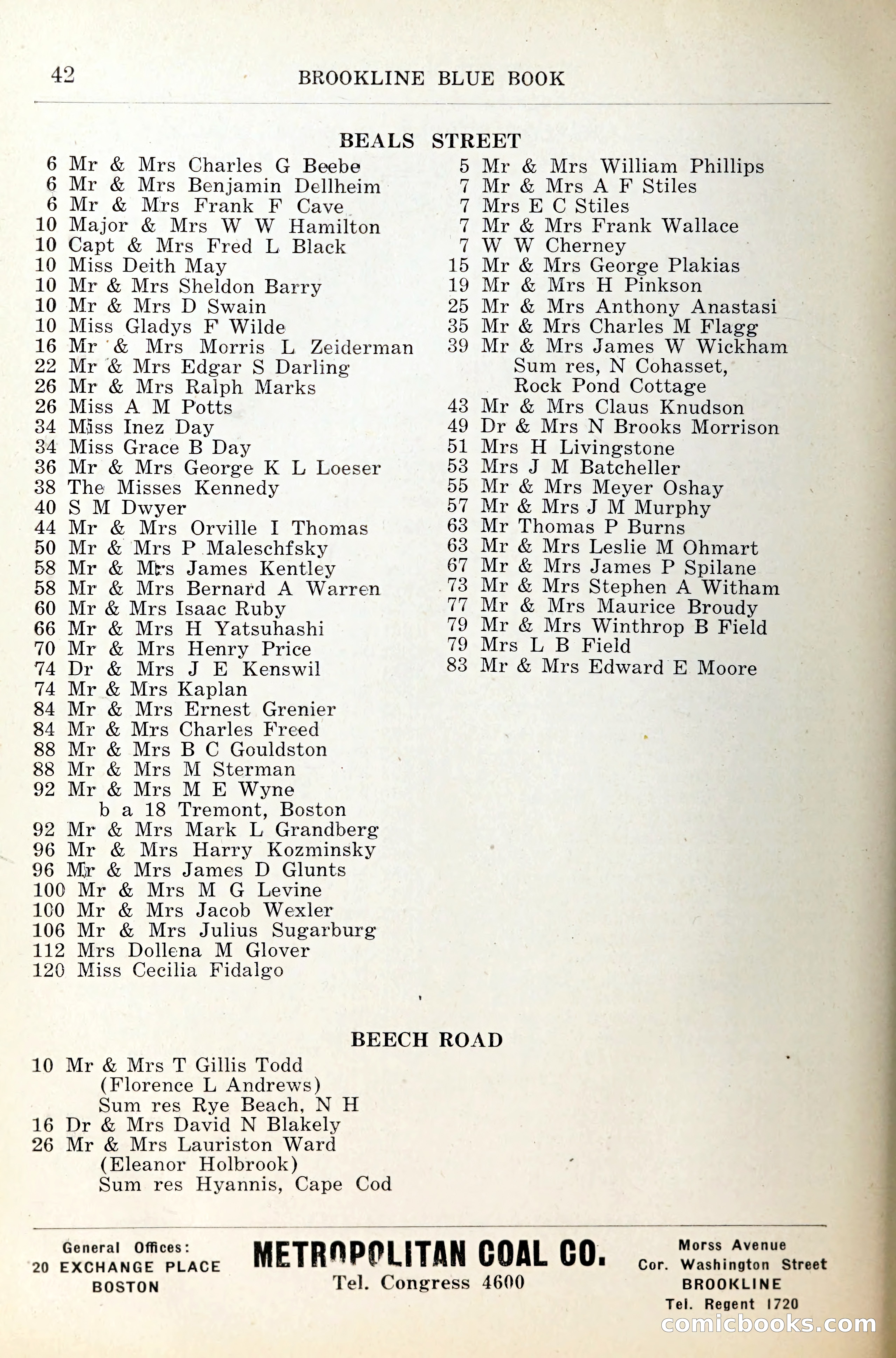 Blue Book of Brookline — page 77 of 341