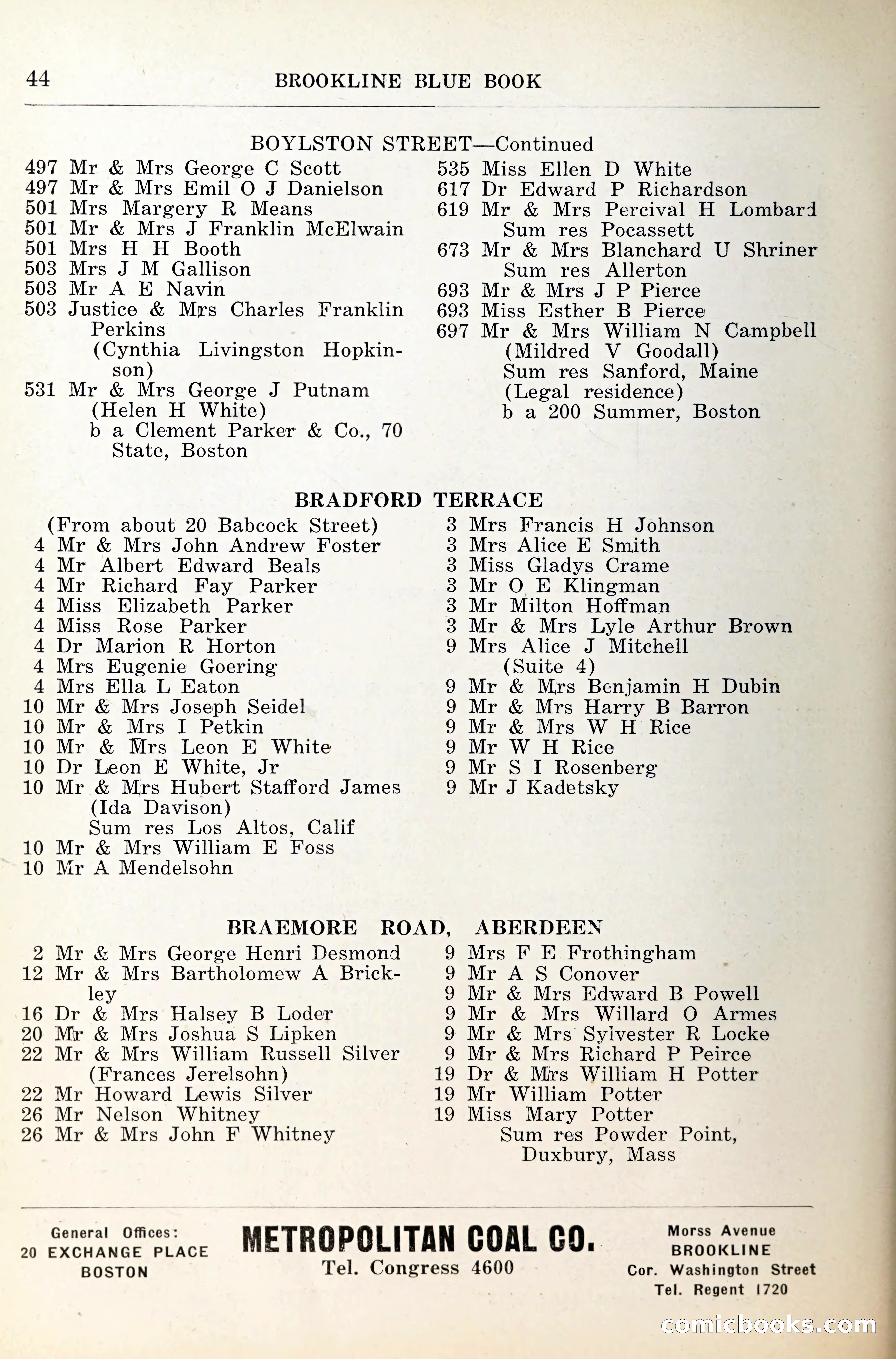 Blue Book of Brookline — page 79 of 341