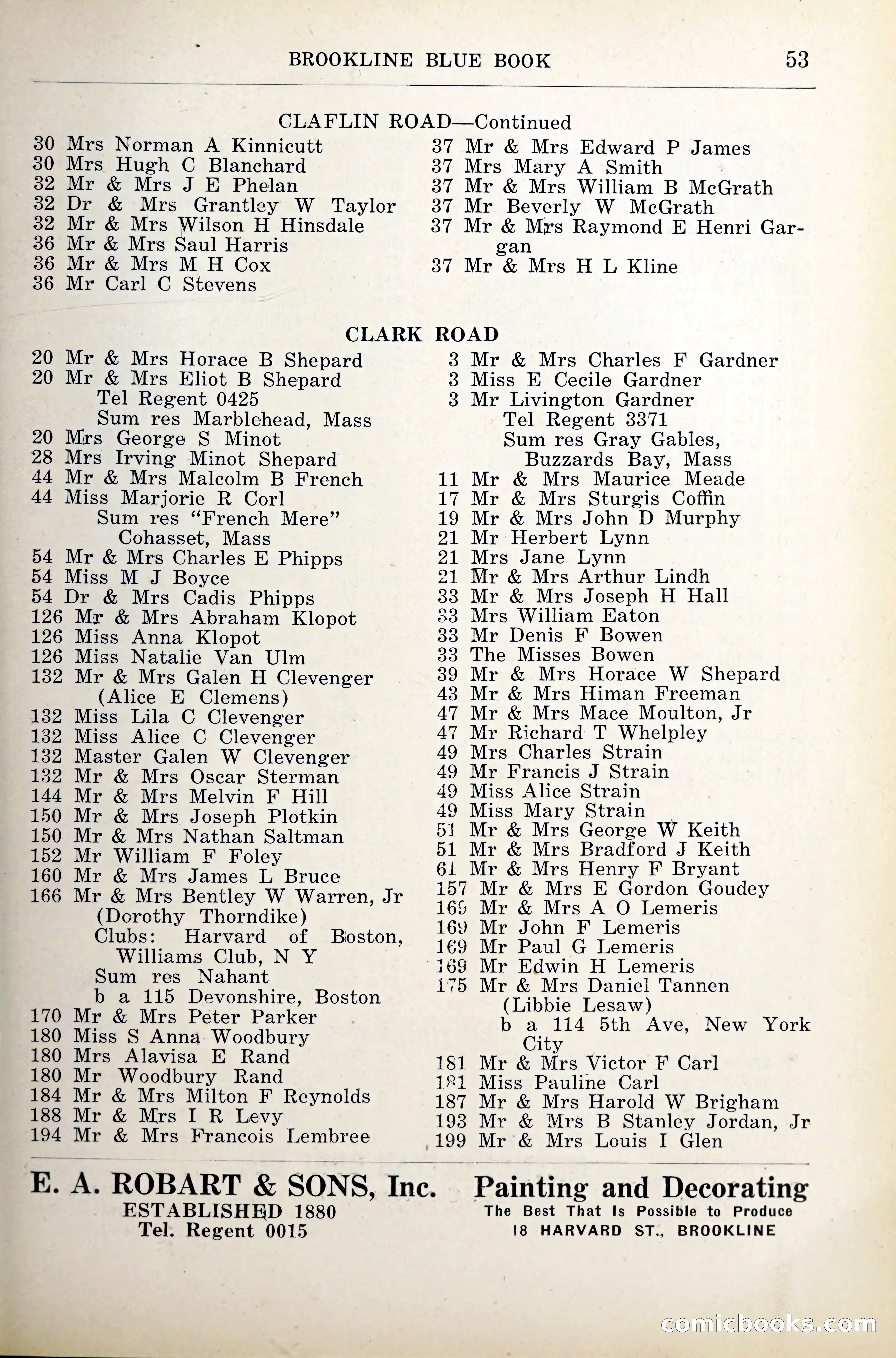 Blue Book of Brookline — page 90 of 341