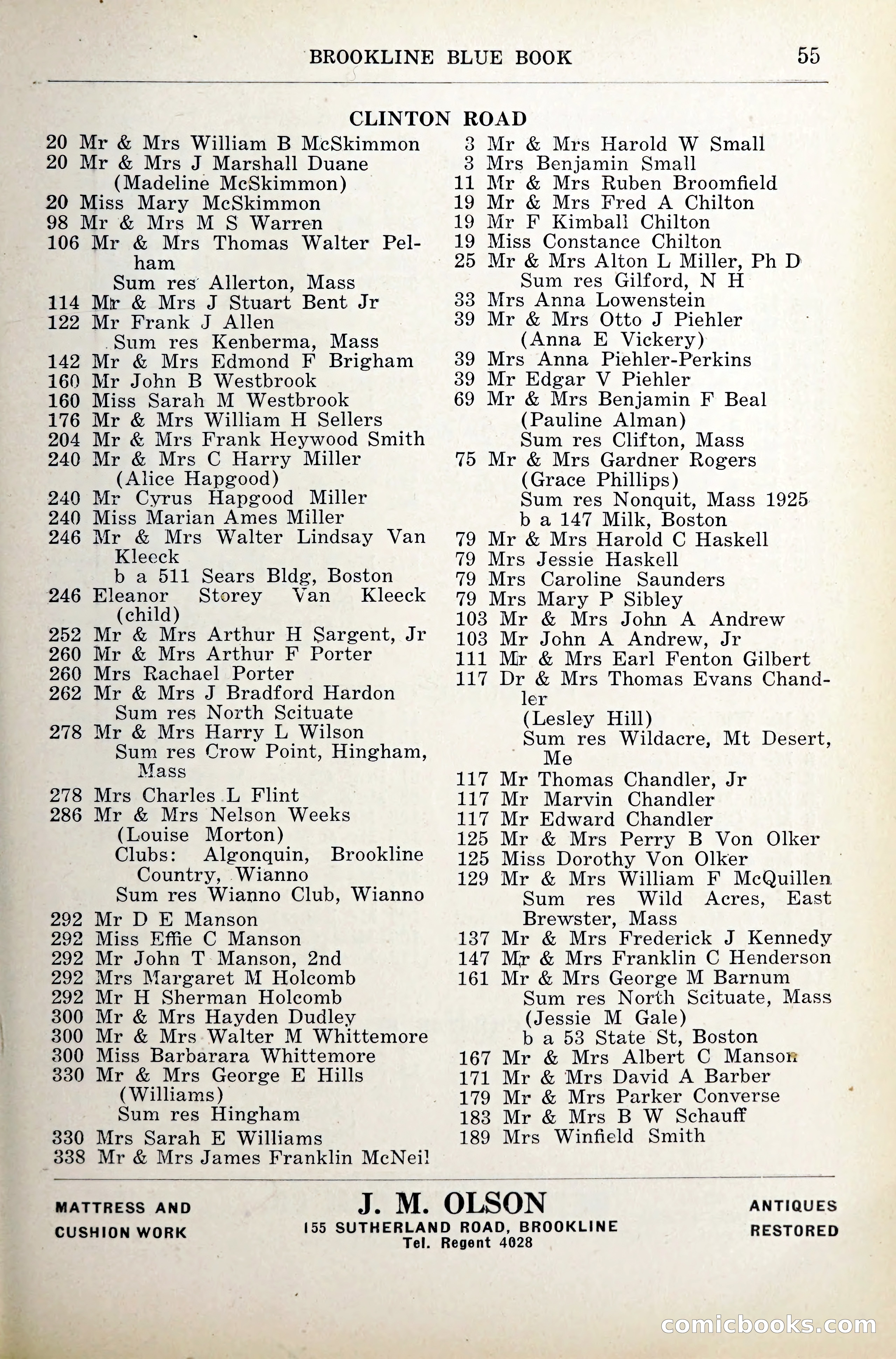Blue Book of Brookline — page 92 of 341