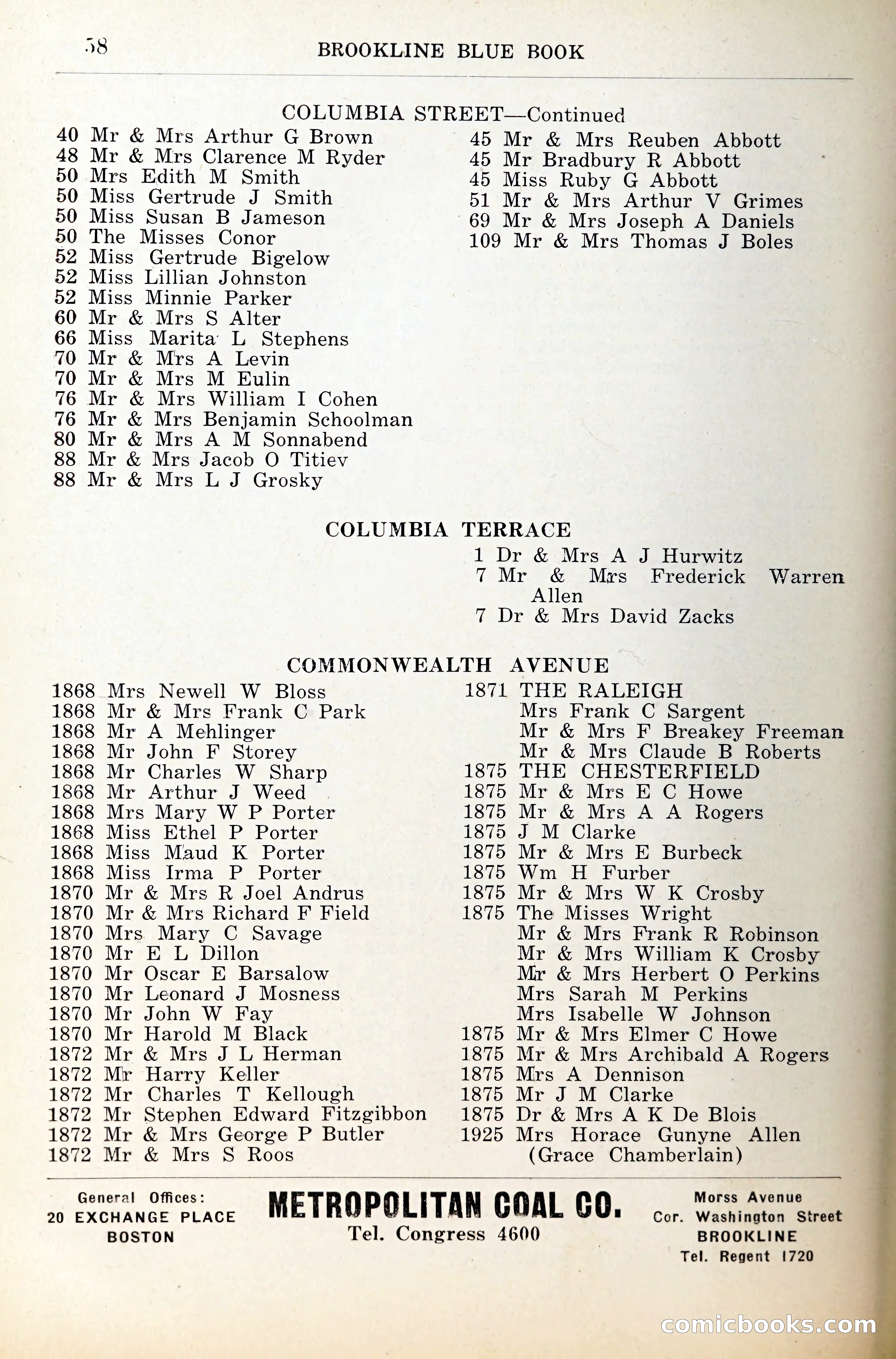 Blue Book of Brookline — page 95 of 341