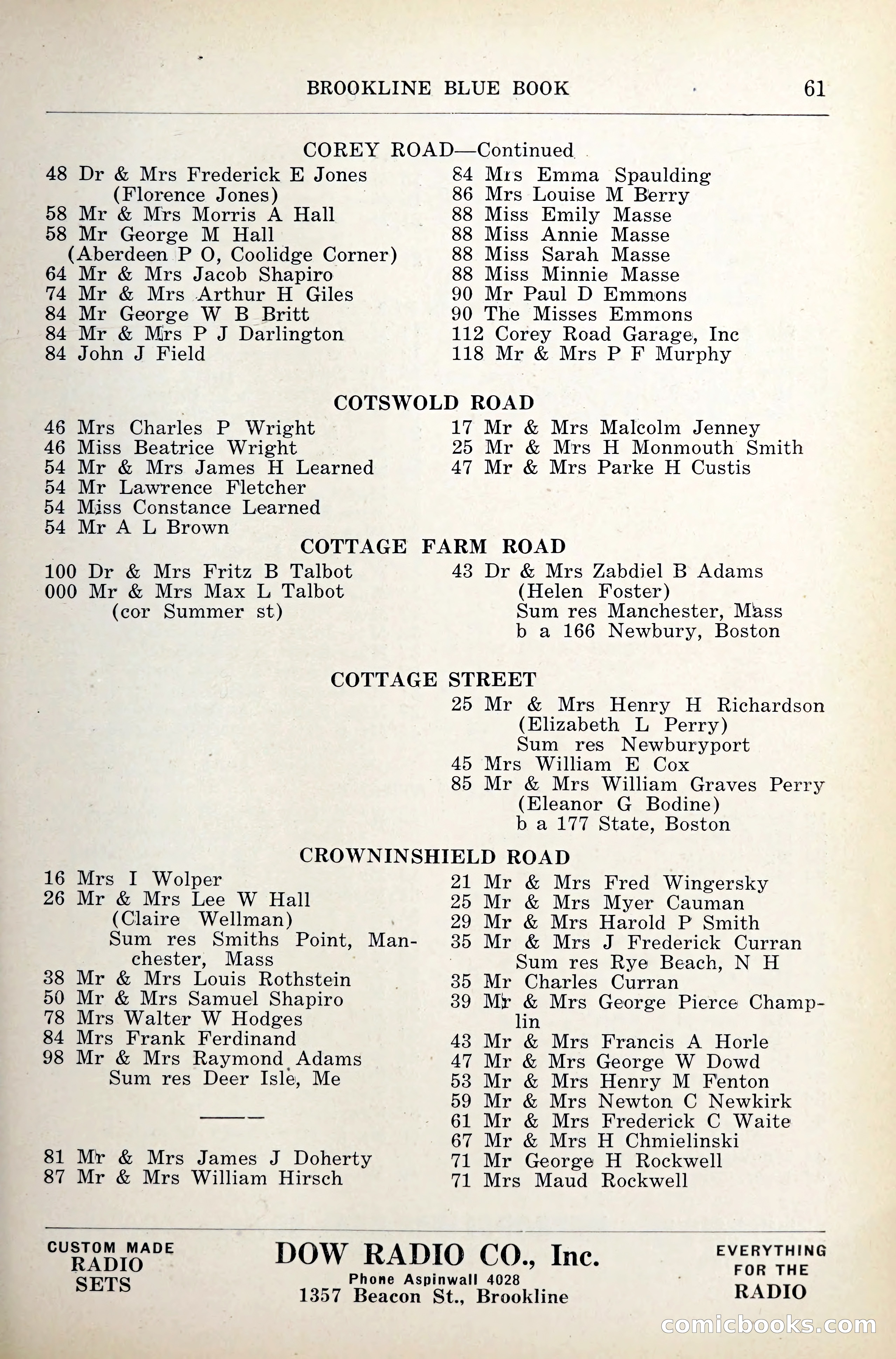 Blue Book of Brookline — page 98 of 341