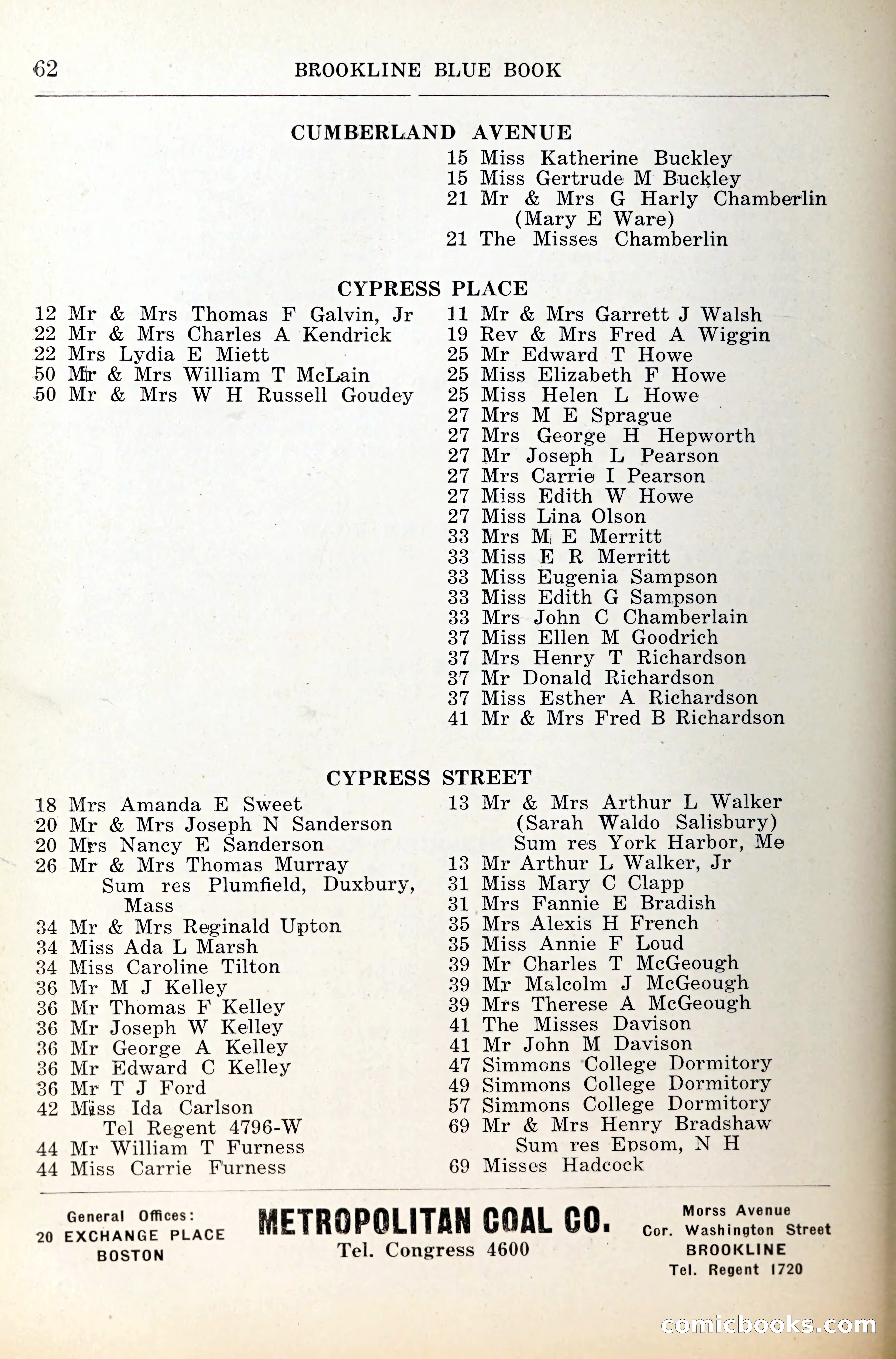 Blue Book of Brookline — page 99 of 341