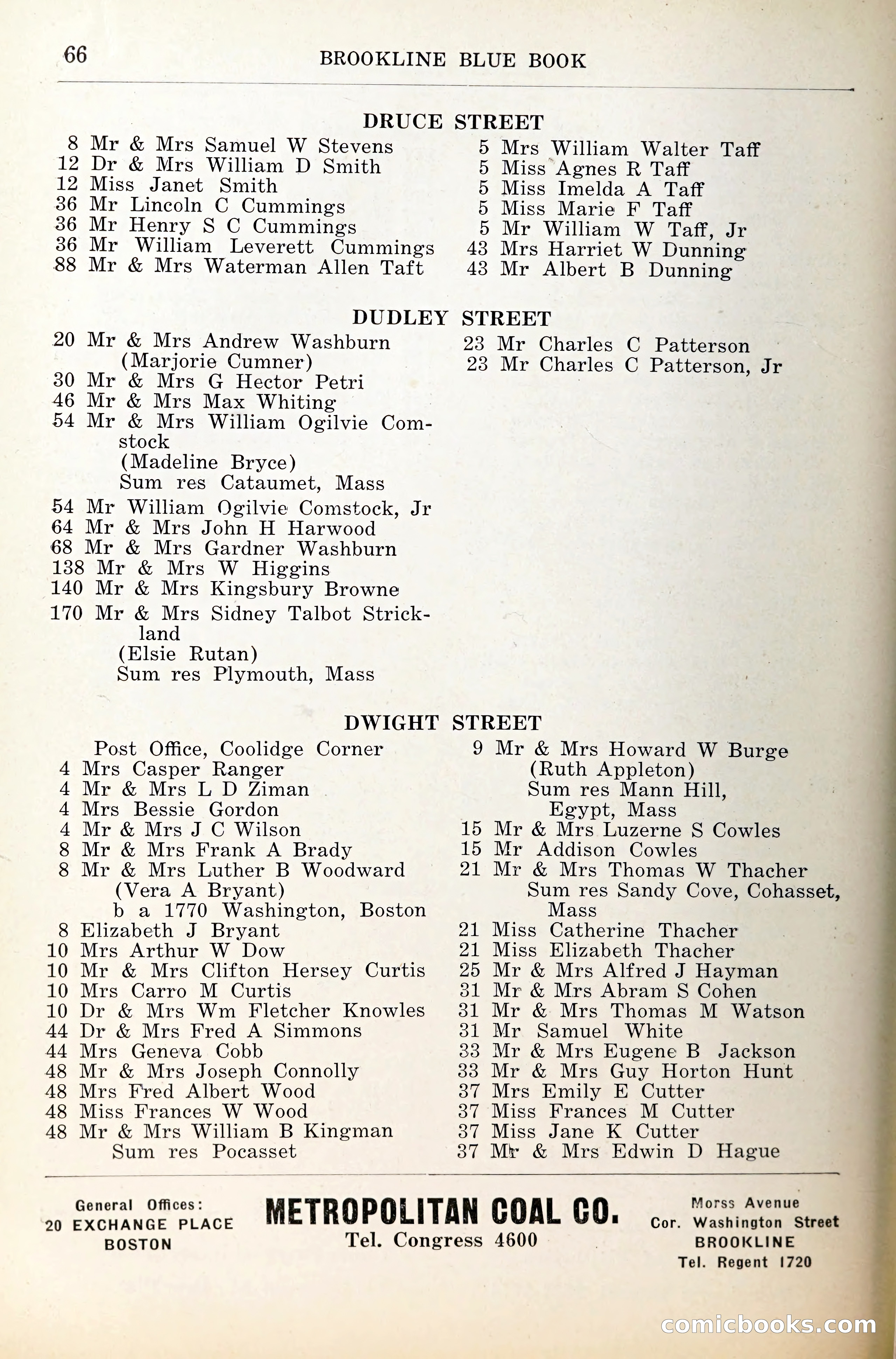 Blue Book of Brookline — page 103 of 341