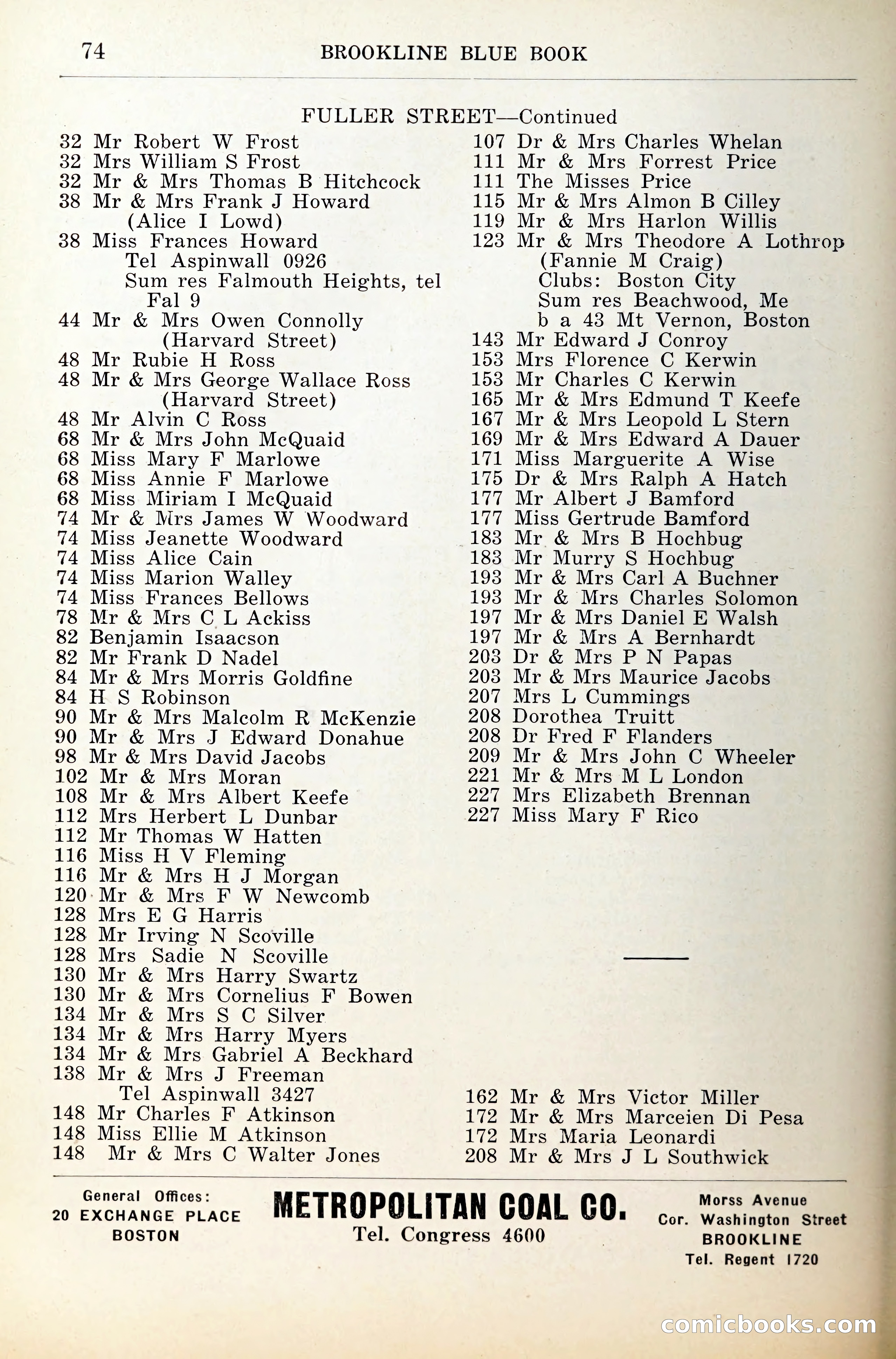 Blue Book of Brookline — page 111 of 341