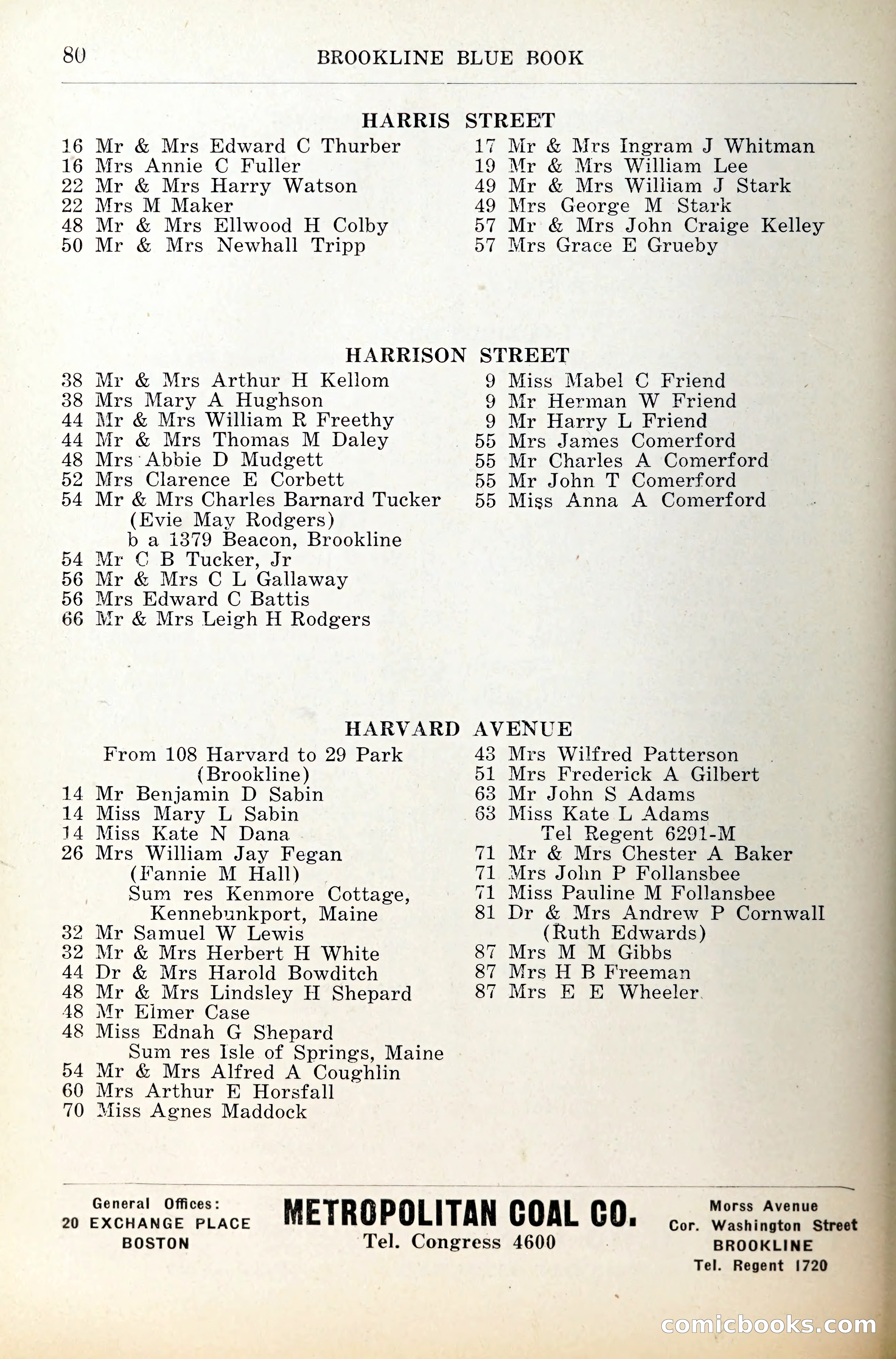 Blue Book of Brookline — page 117 of 341