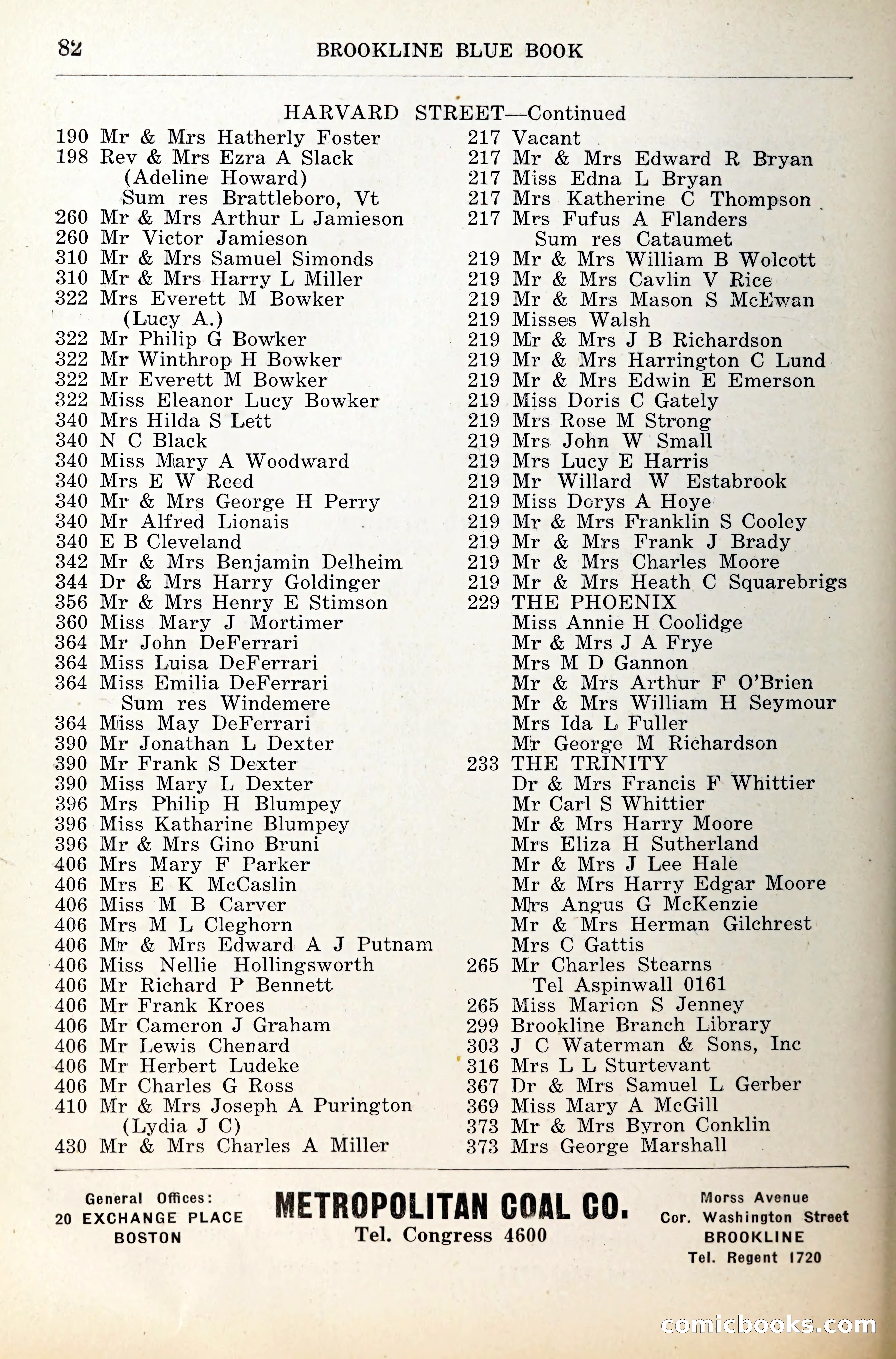 Blue Book of Brookline — page 119 of 341