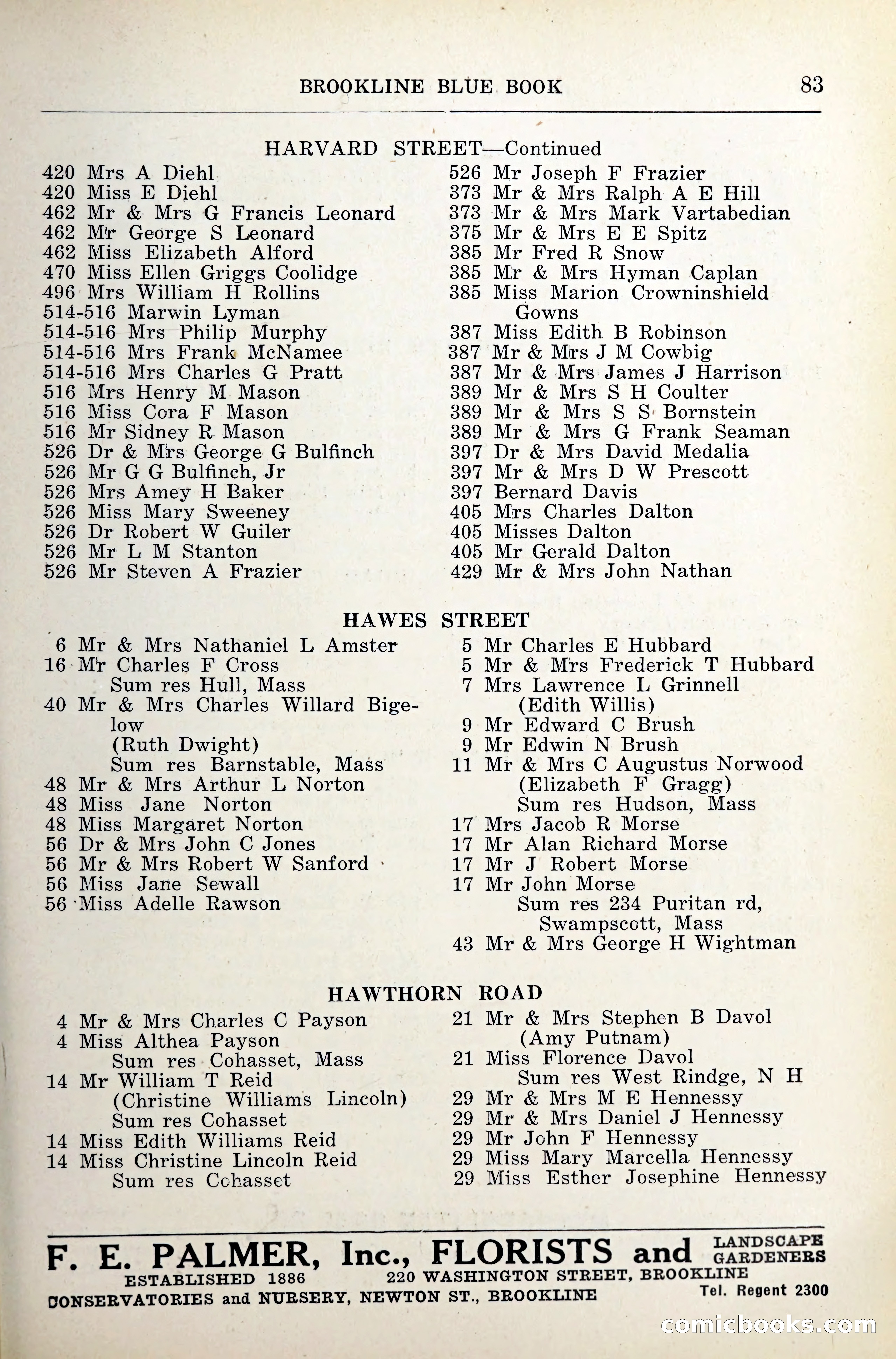 Blue Book of Brookline — page 120 of 341