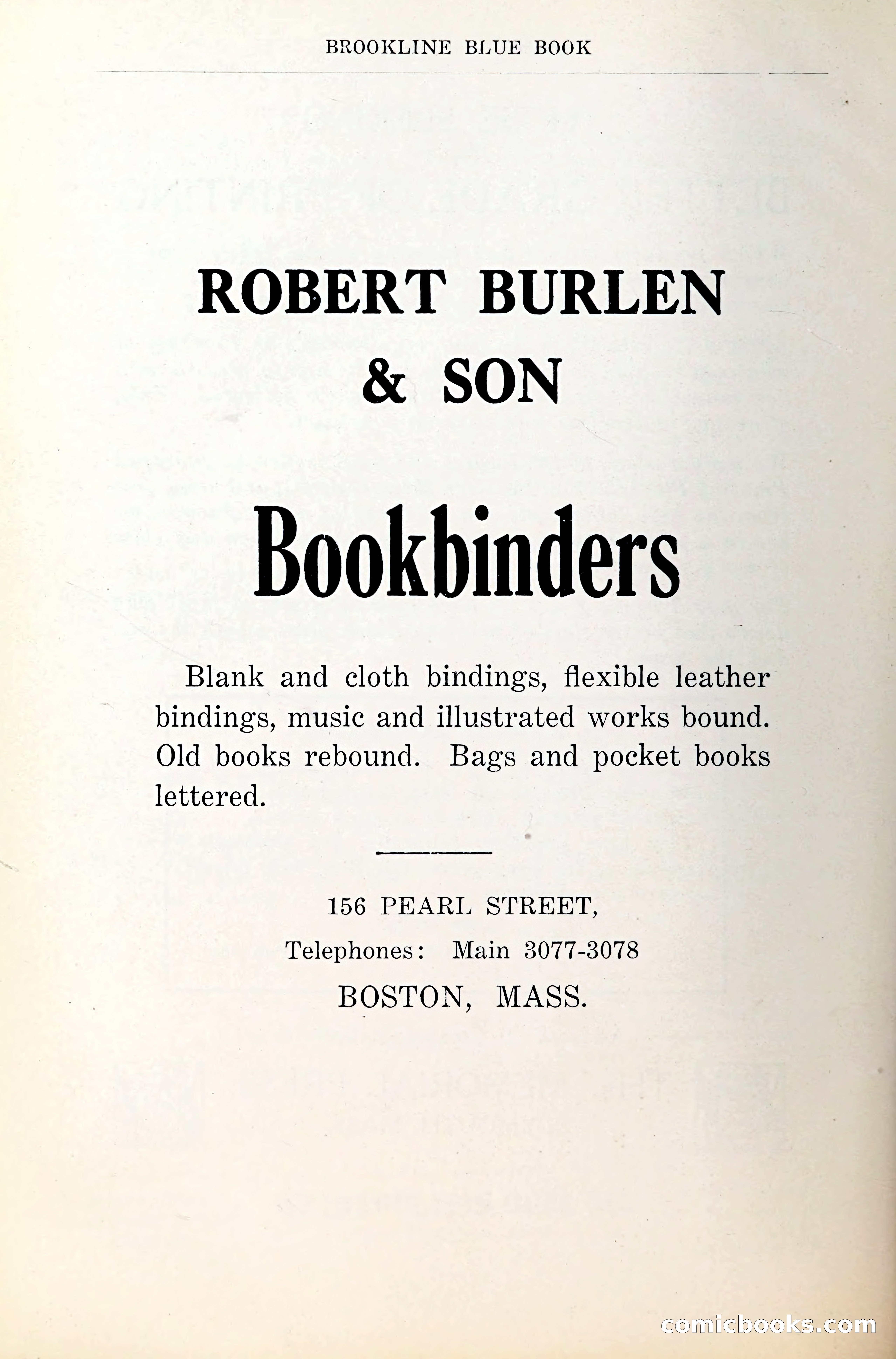 Blue Book of Brookline — page 123 of 341