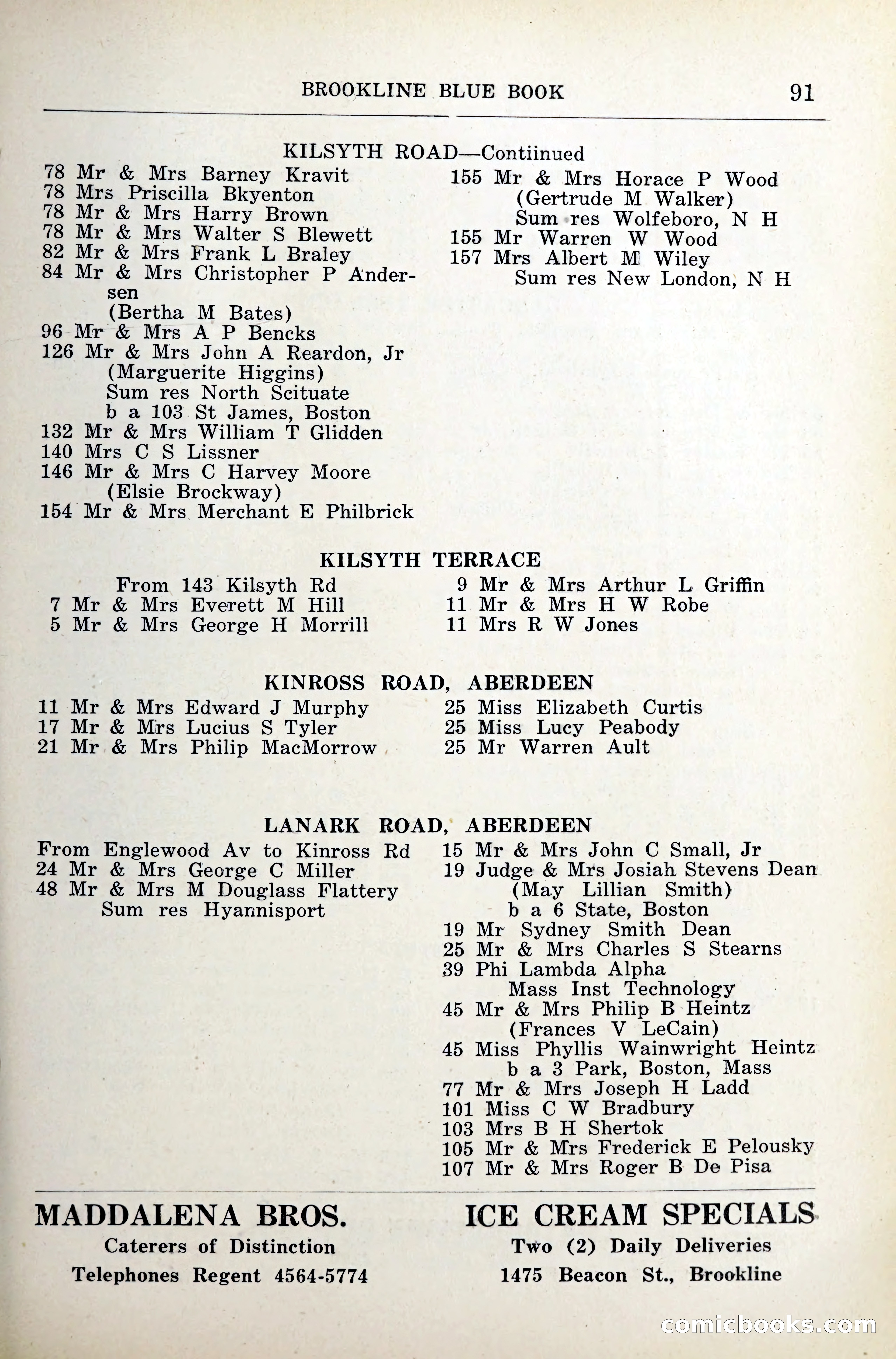 Blue Book of Brookline — page 130 of 341