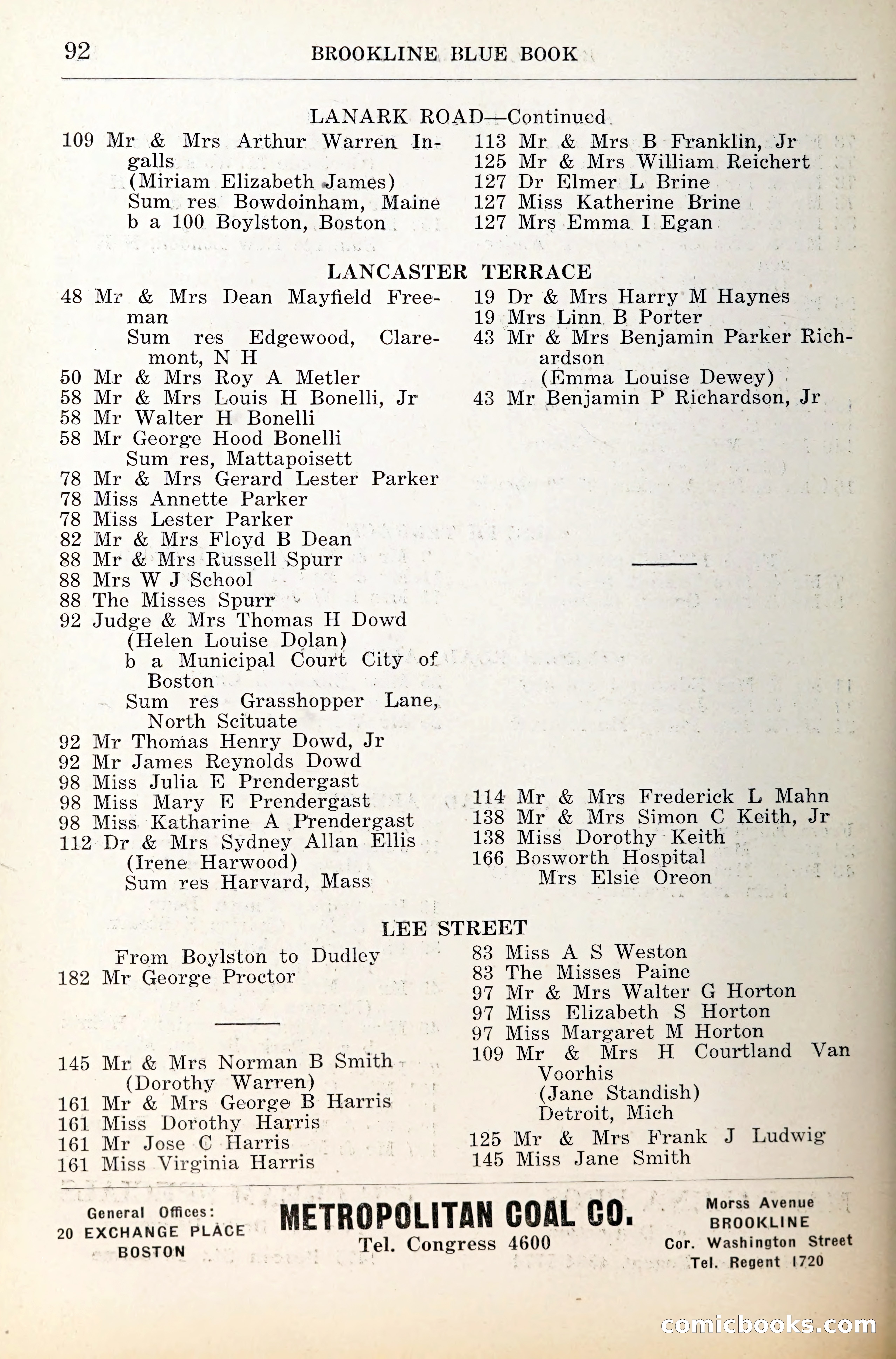 Blue Book of Brookline — page 131 of 341